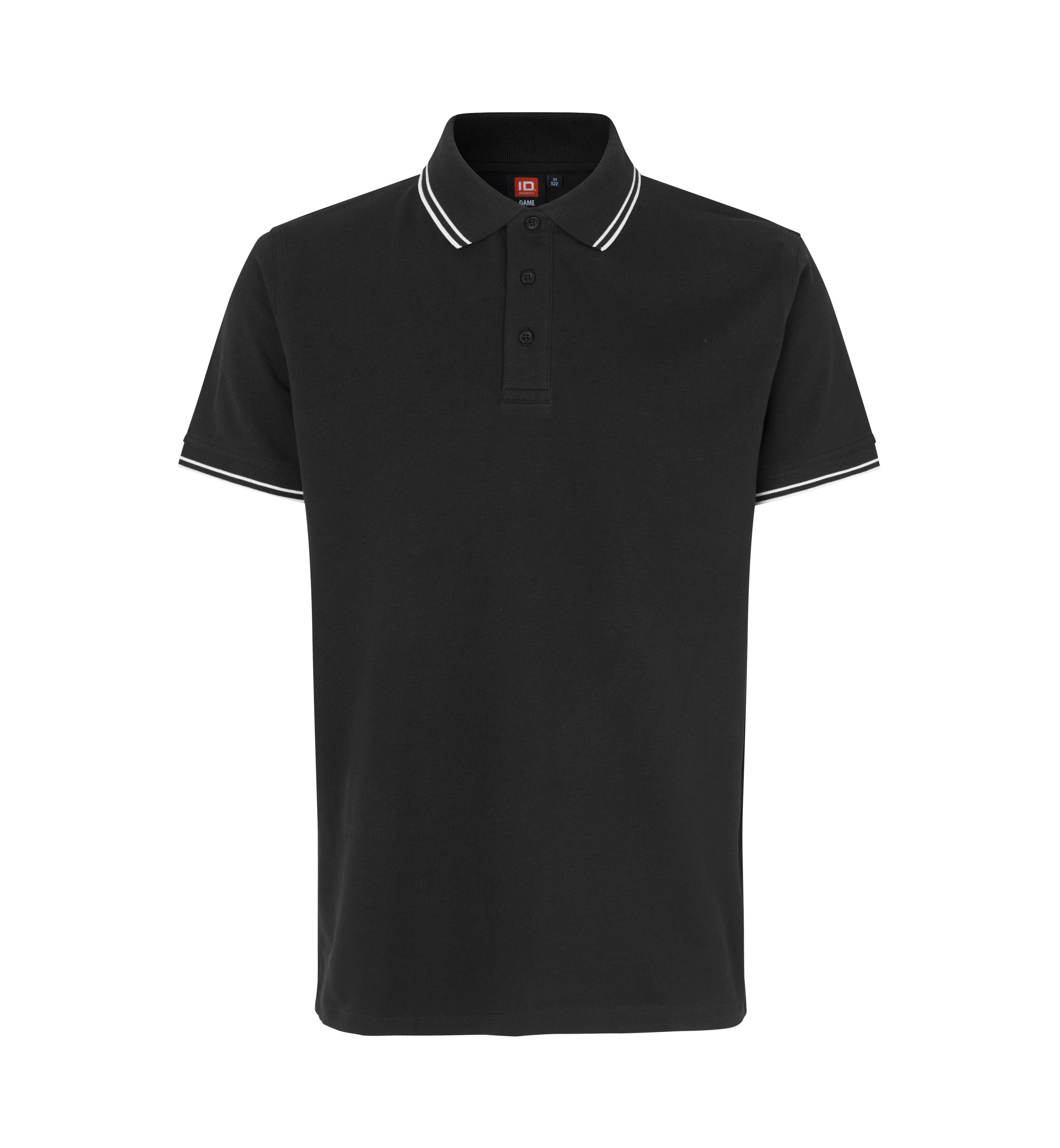 Kontrast Poloshirt | Stretch