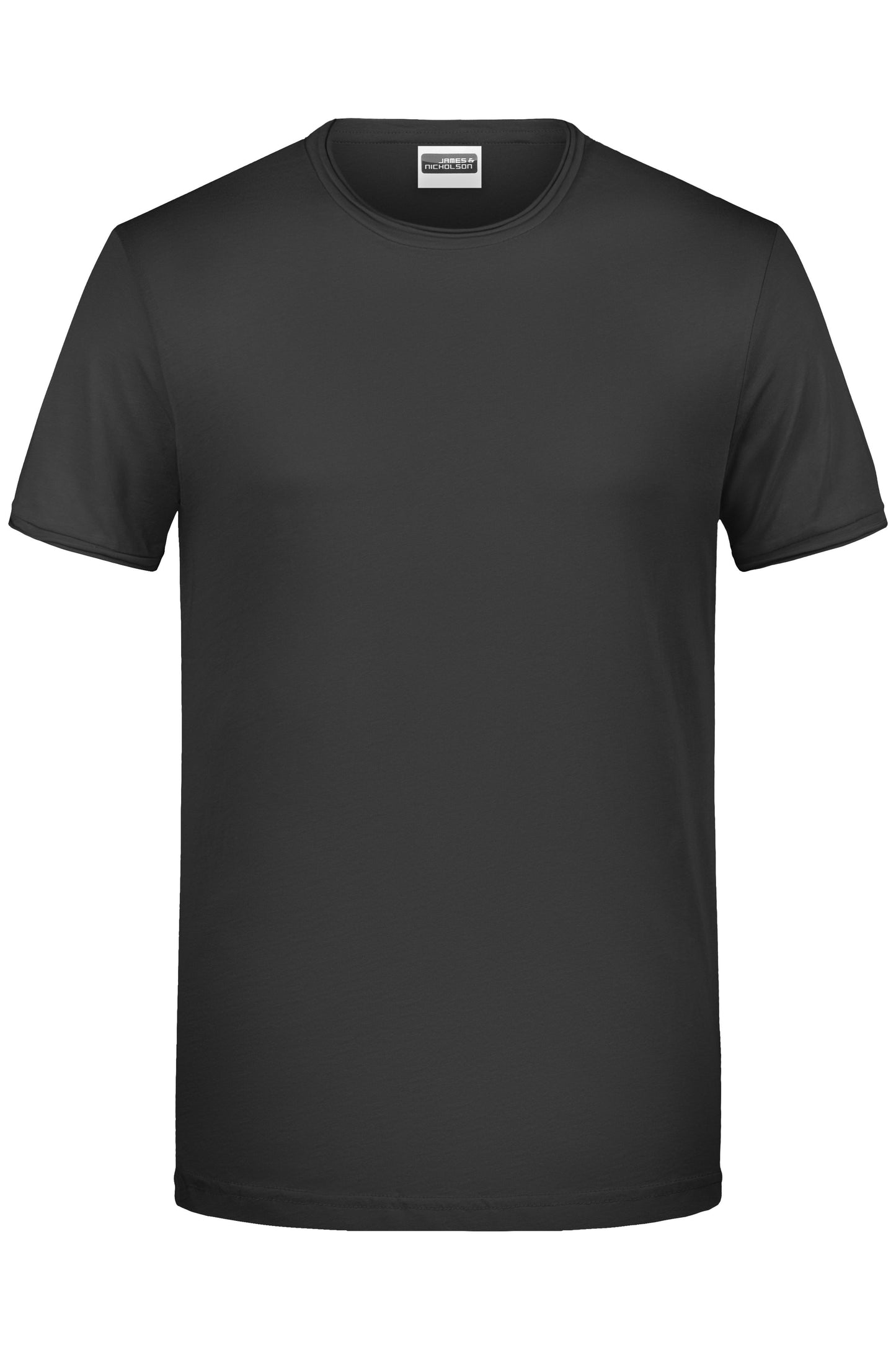 8002 - Men's-T in black Größe S von Daiber