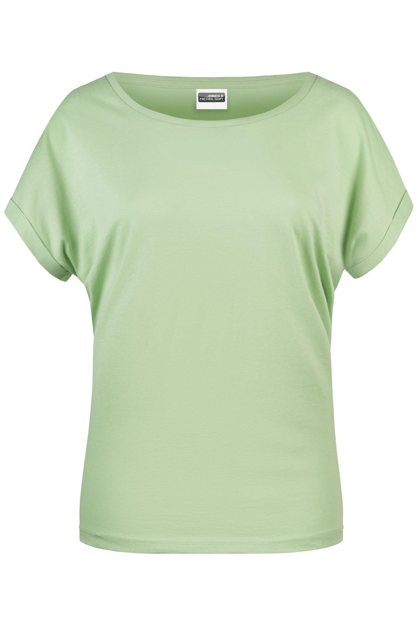 8005 - Ladies' Casual-T in soft-green Größe XS von Daiber