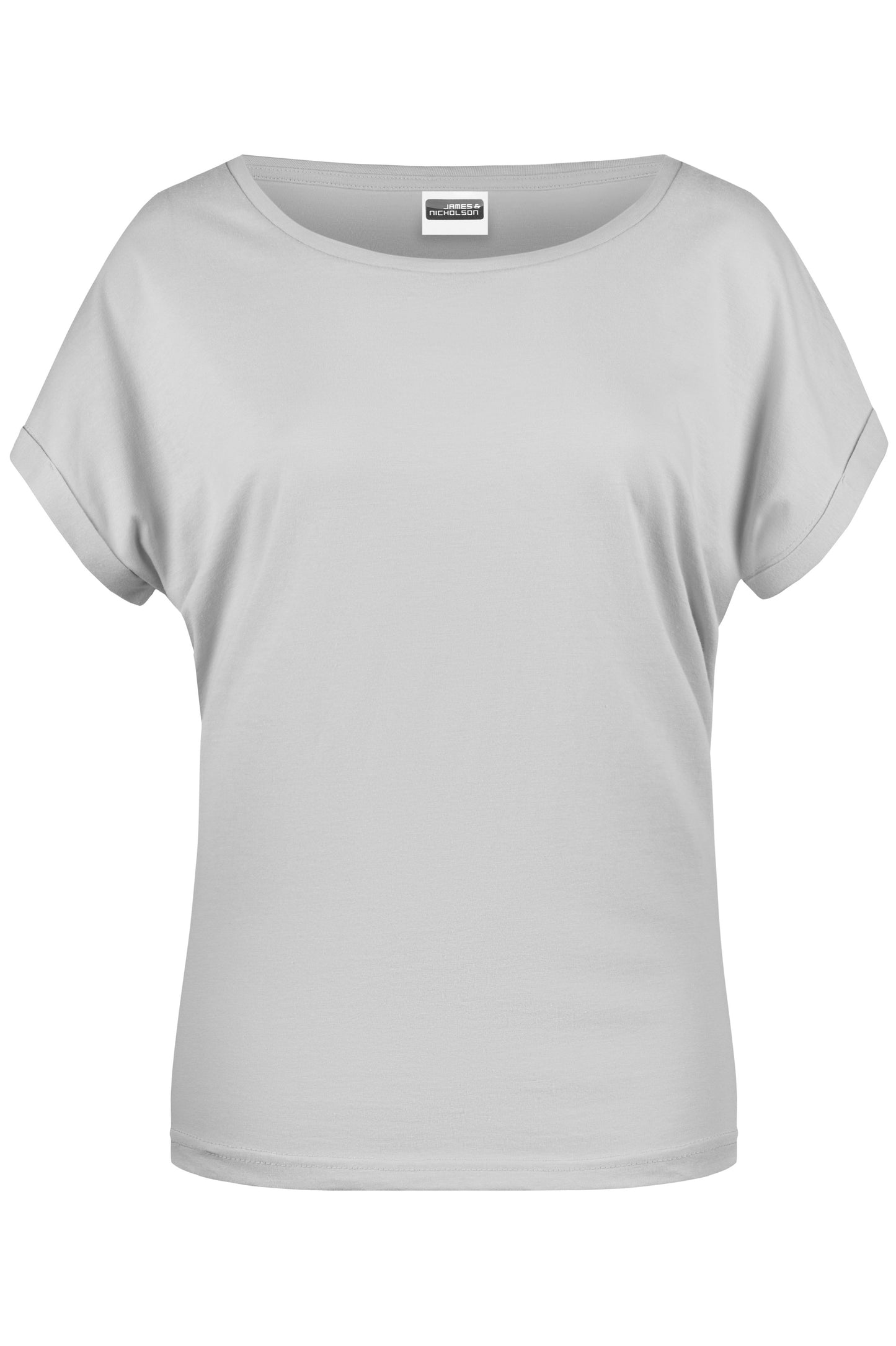 8005 - Ladies' Casual-T in soft-grey Größe XS von Daiber