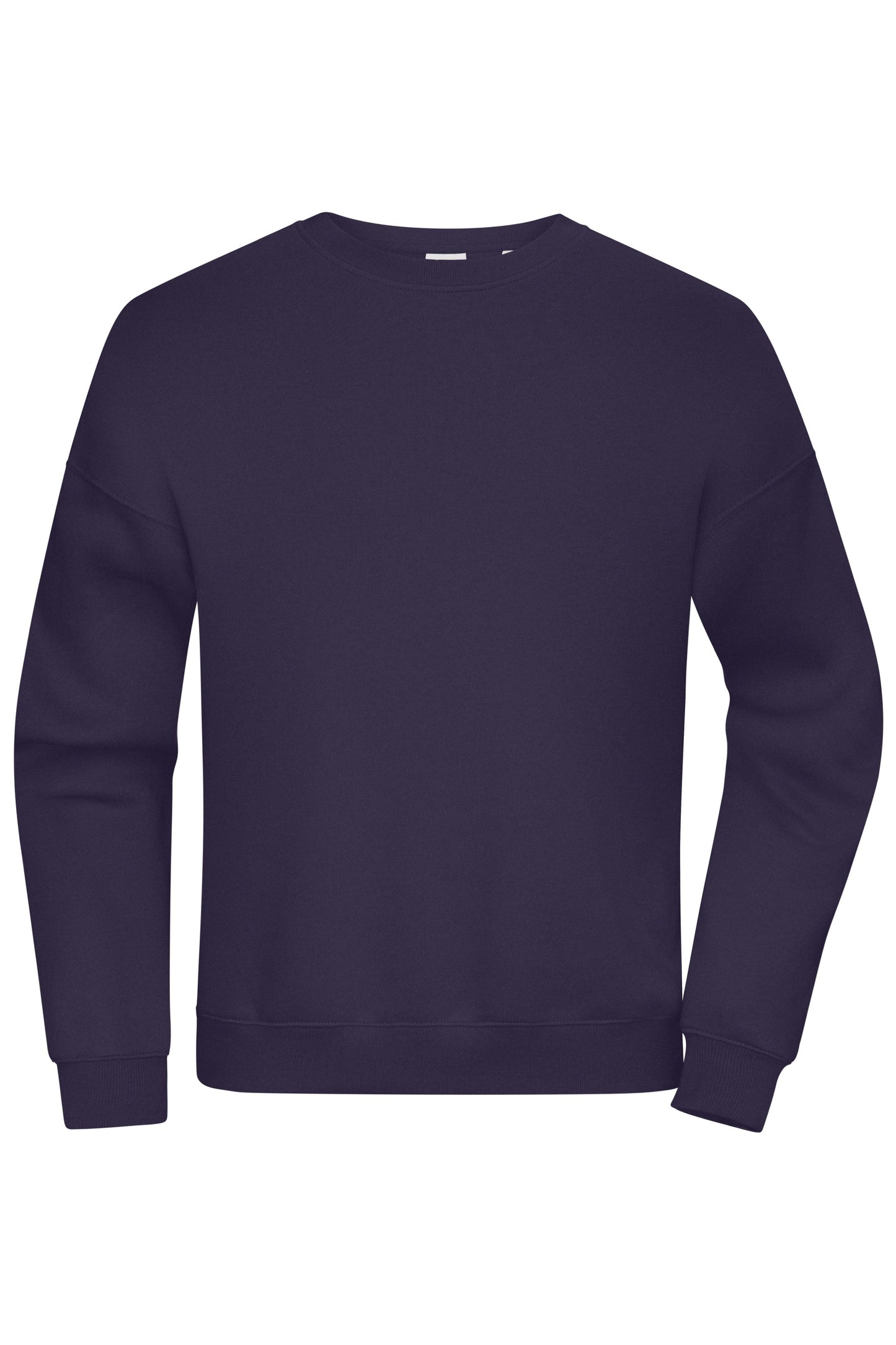8042 - Oversized Sweat UNISEX in deep-purple Größe XXS von Daiber