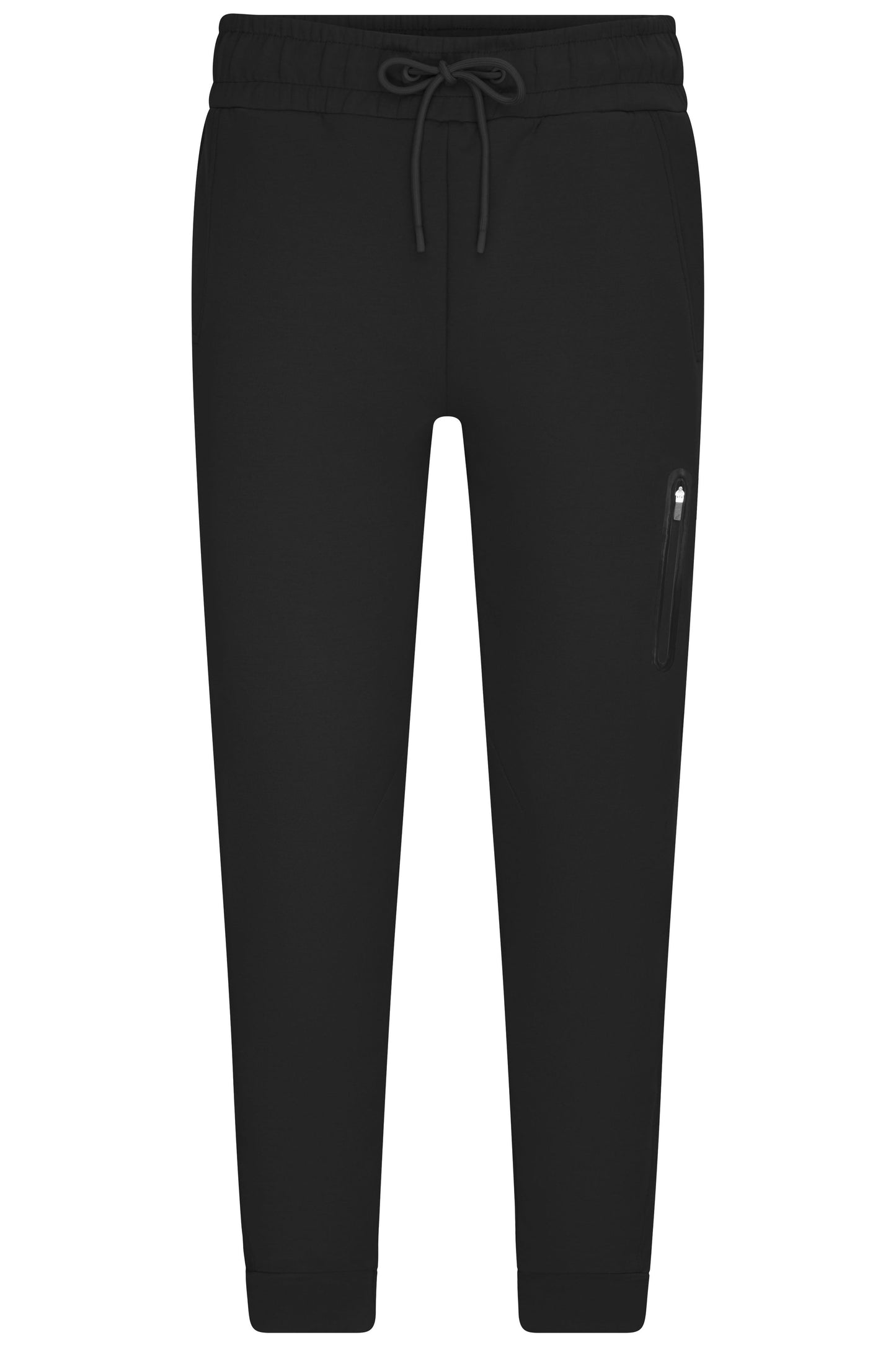 8047 - Men's Pants Interlock in black Größe S von Daiber