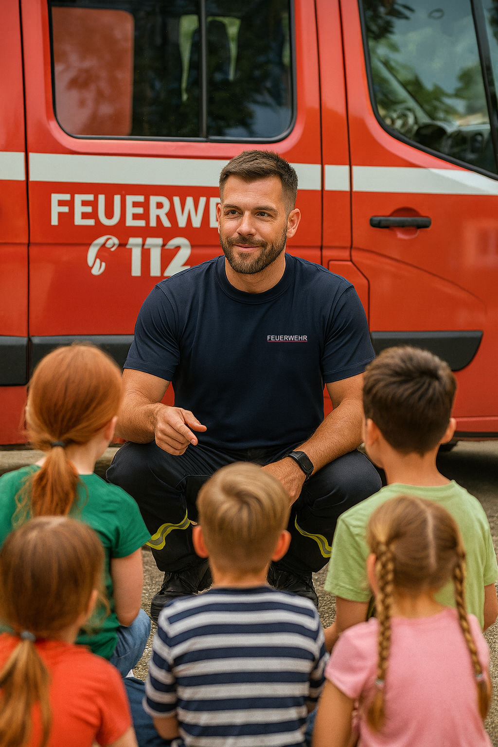 Feuerwehr T-Shirt mit Logo
