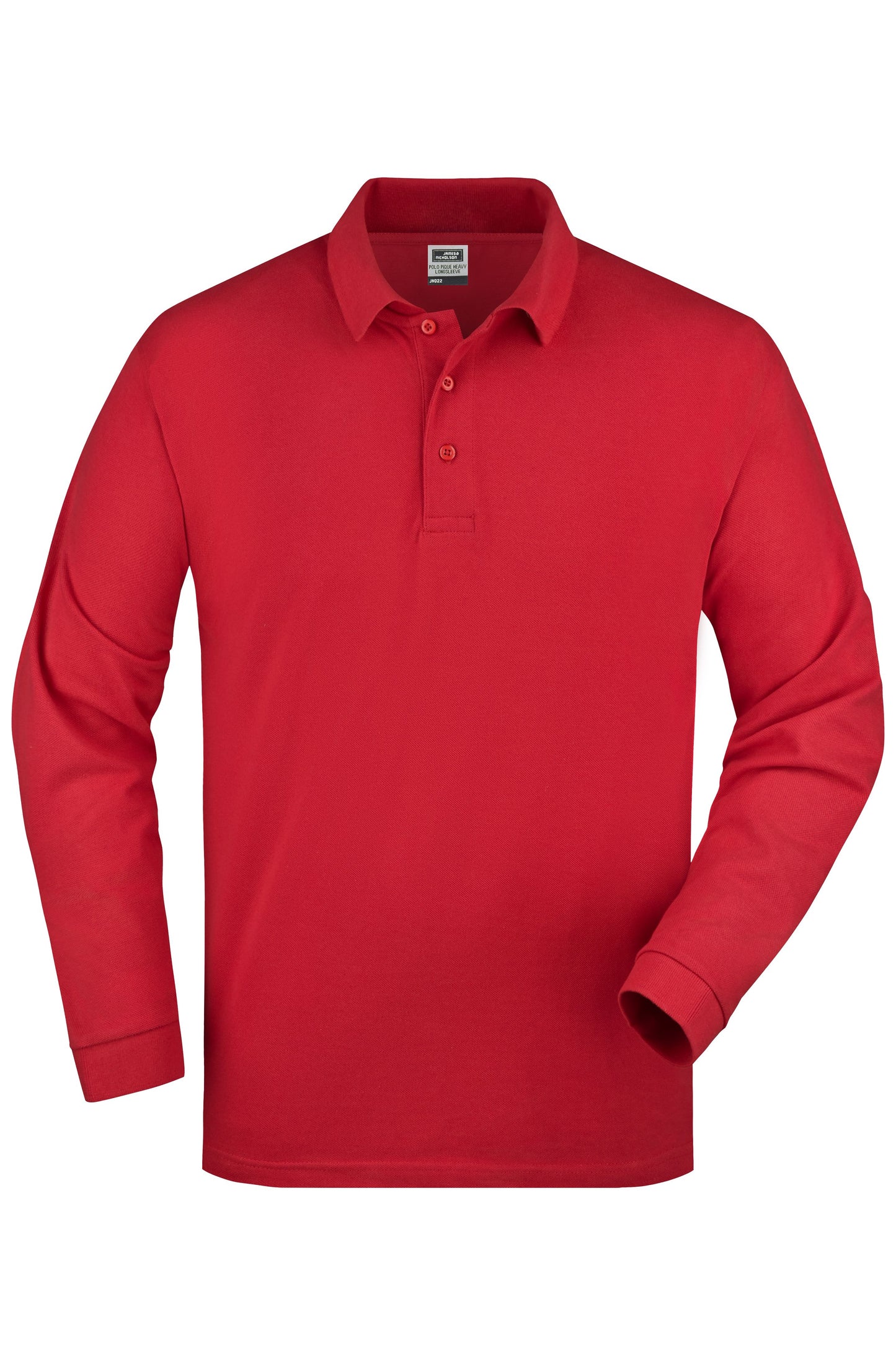 Polo-Piqué Long-Sleeved