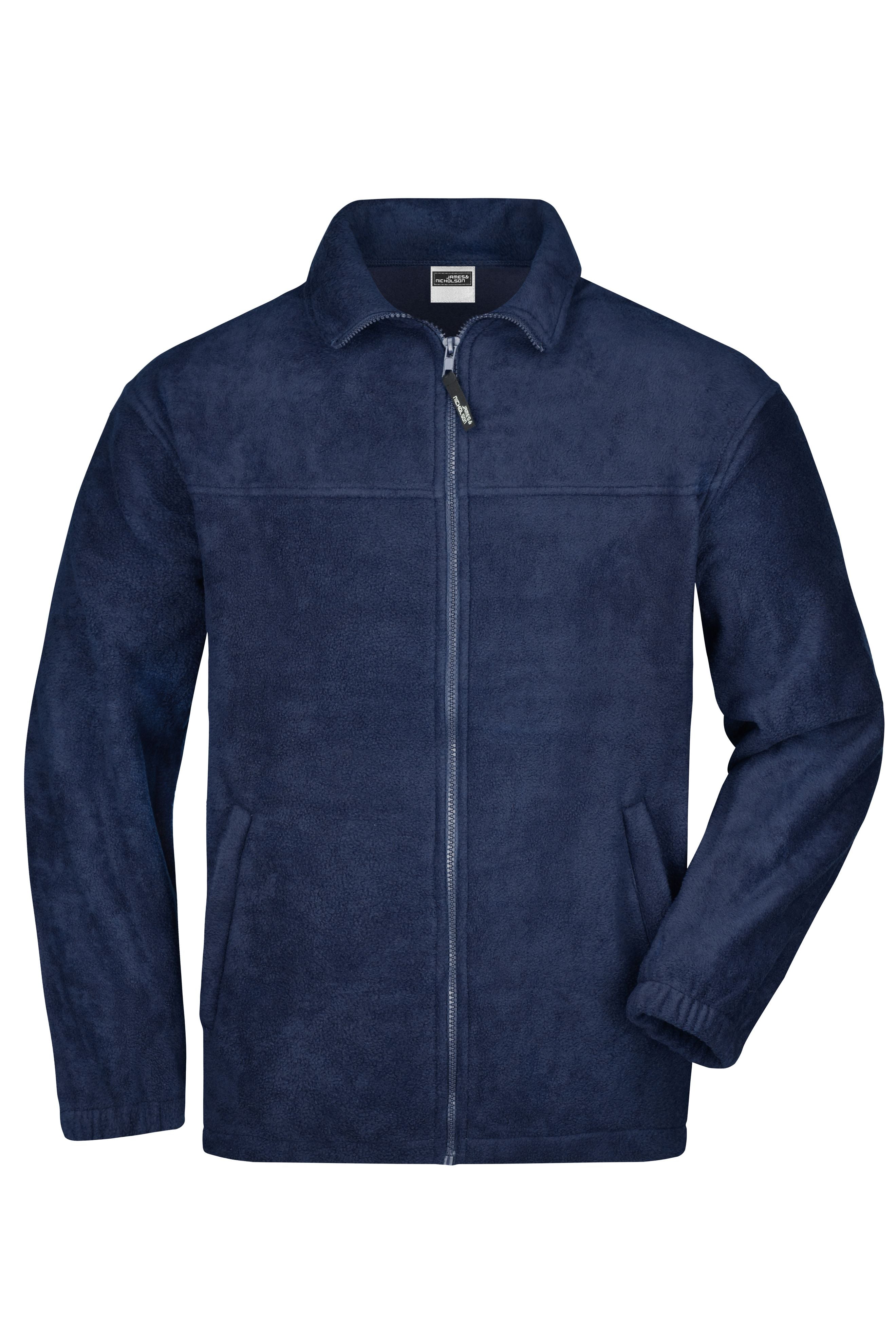 JN044 - Full-Zip Fleece in navy Größe S von Daiber