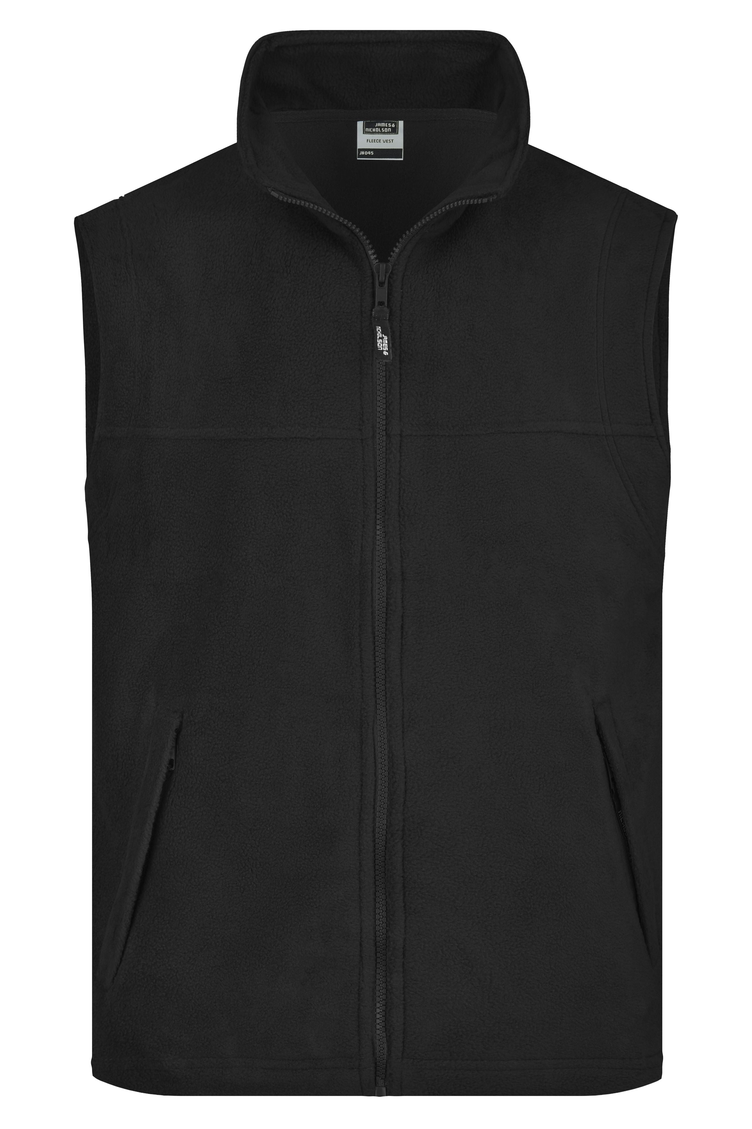JN045 - Fleece Vest in black Größe S von Daiber
