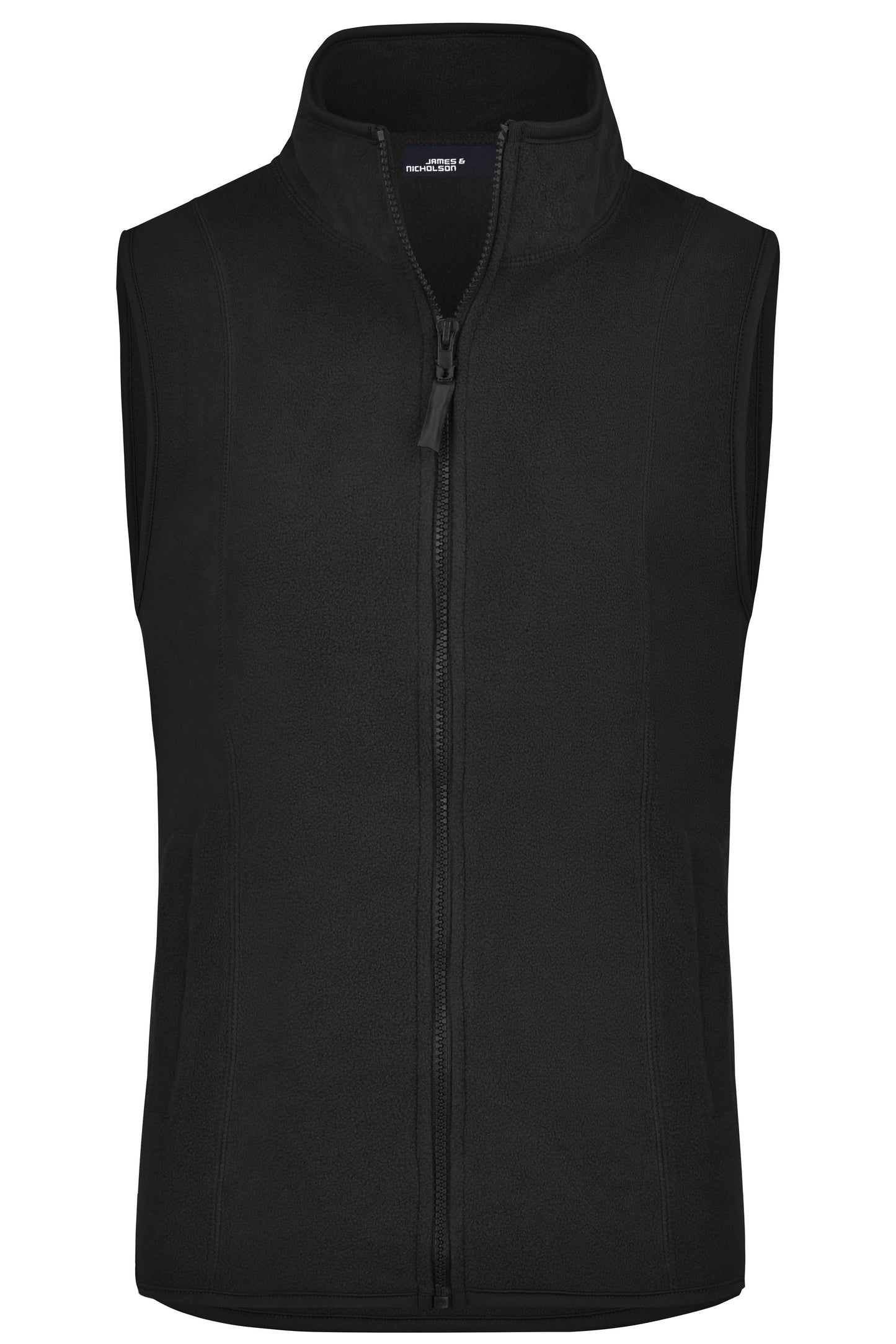 JN048 - Girly Microfleece Vest in black Größe S von Daiber
