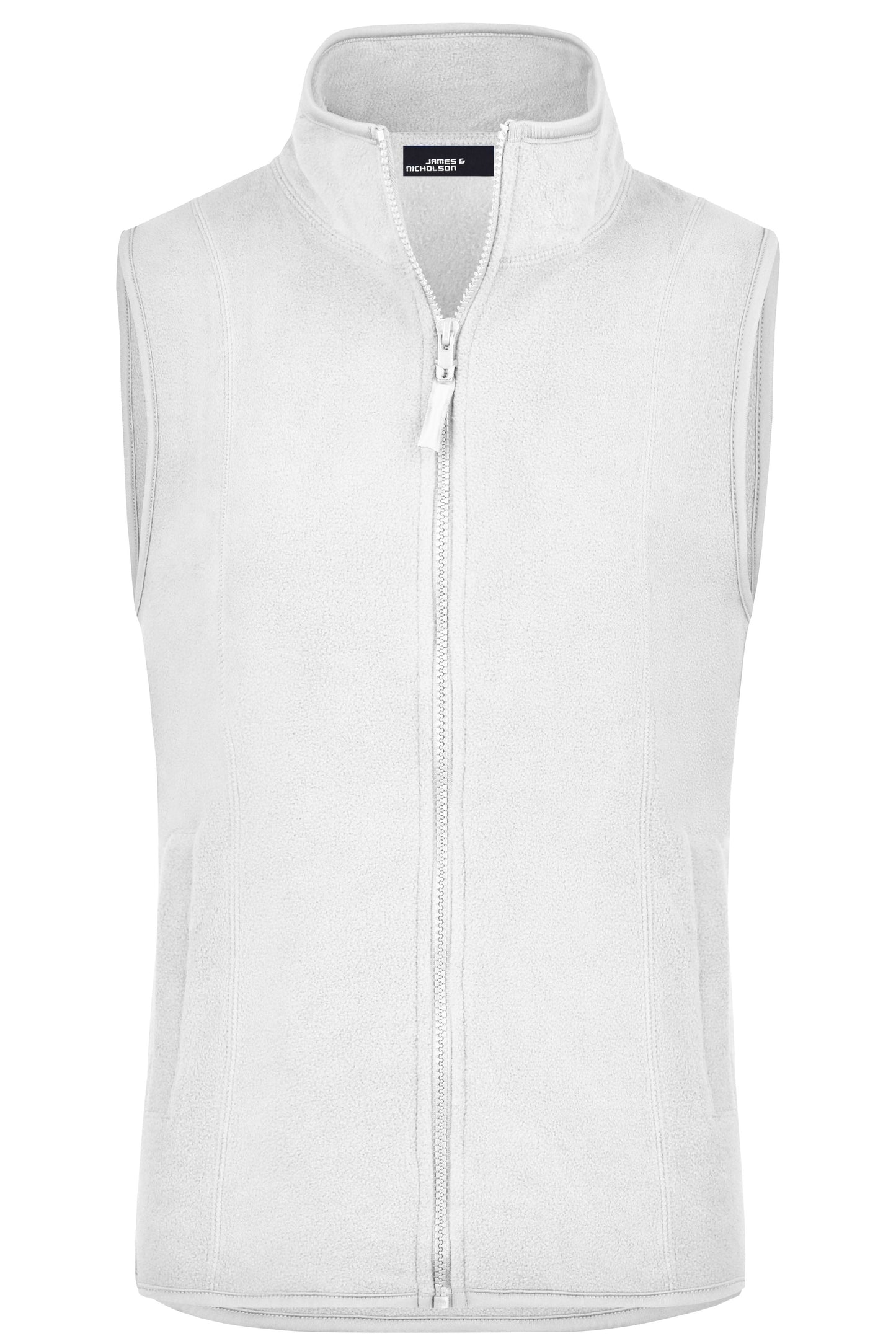 JN048 - Girly Microfleece Vest in white Größe S von Daiber