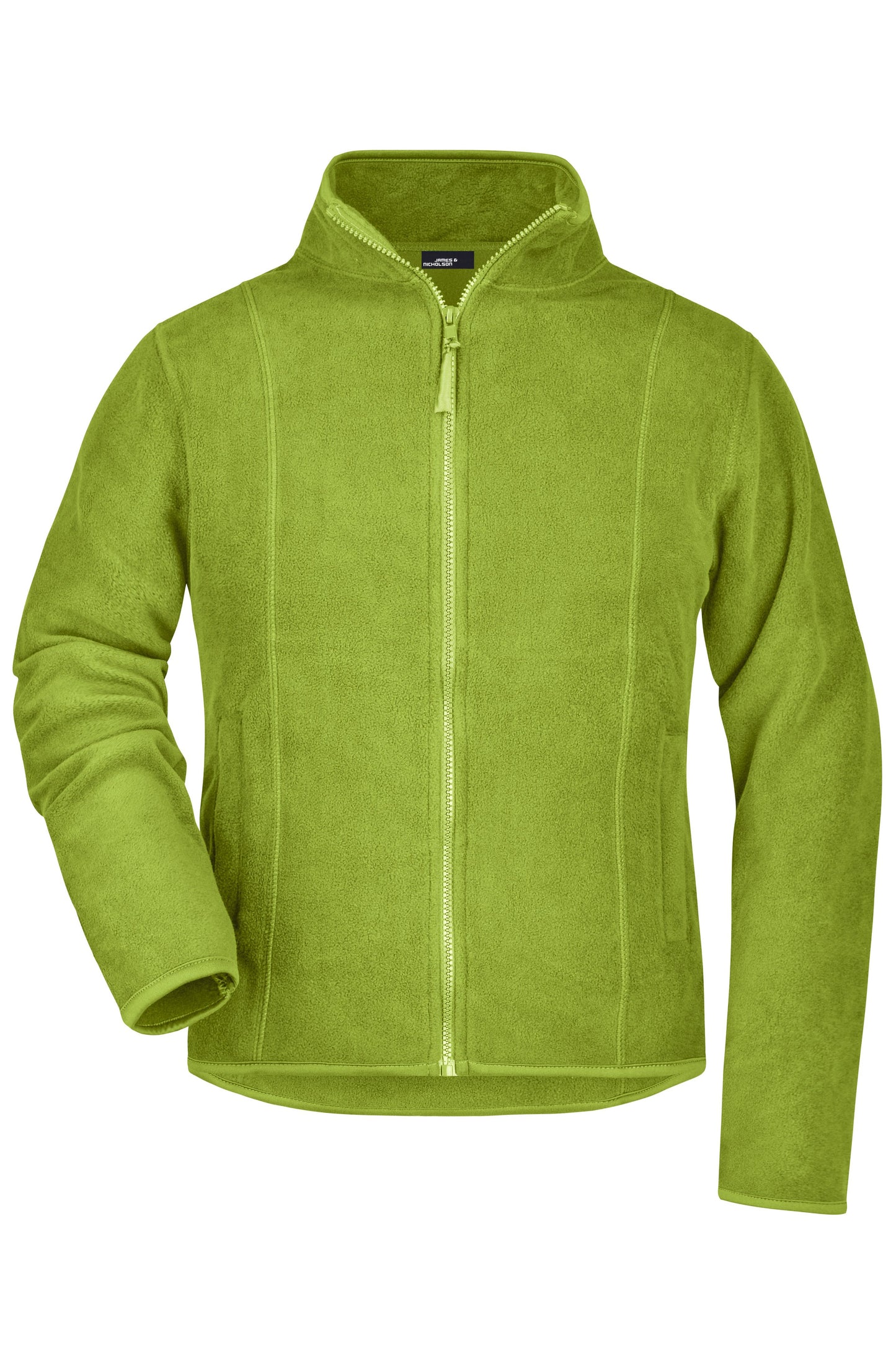 JN049 - Girly Microfleece Jacket in lime-green Größe S von Daiber