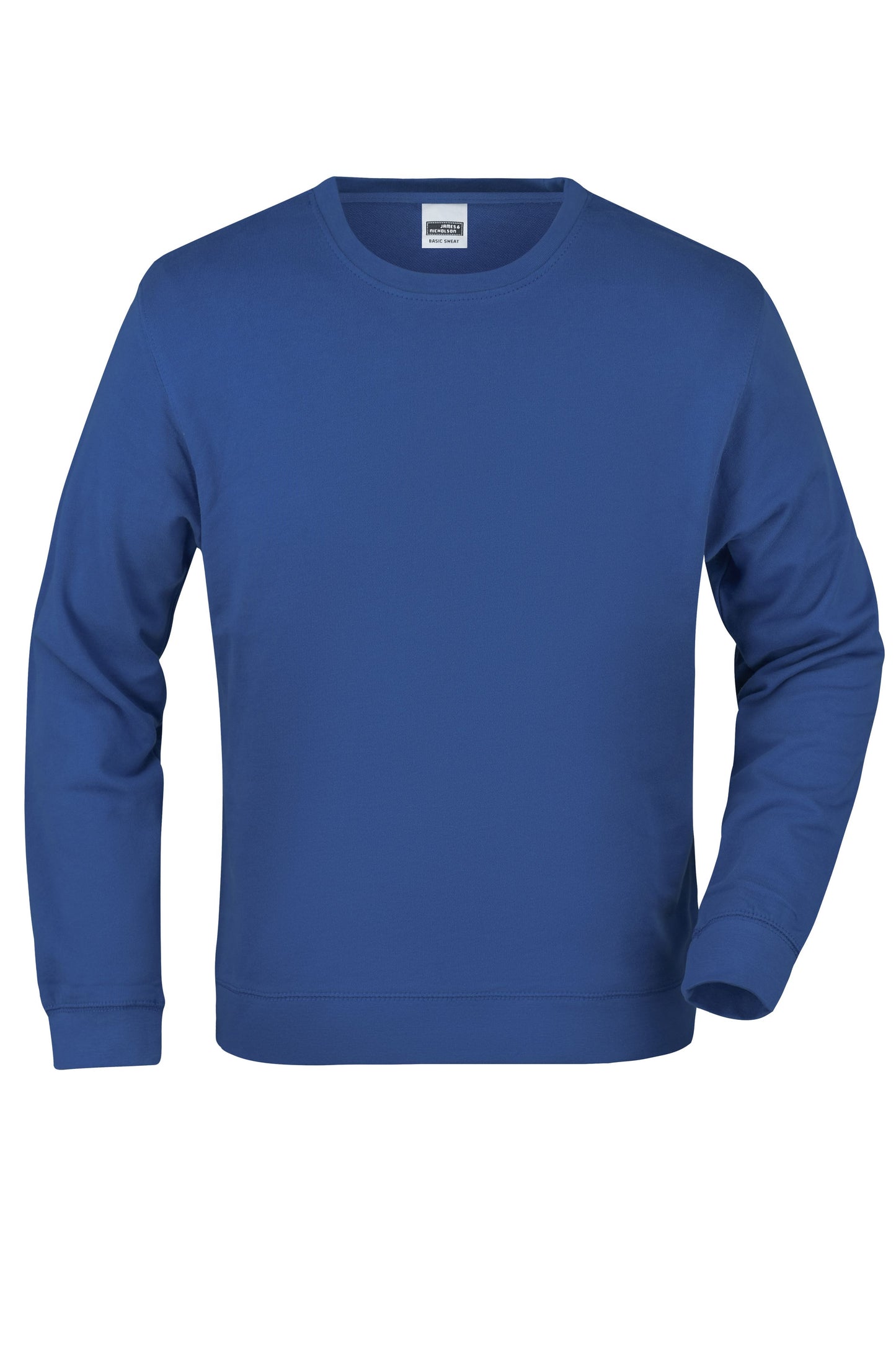 JN057 - Basic Sweat in royal Größe S von Daiber