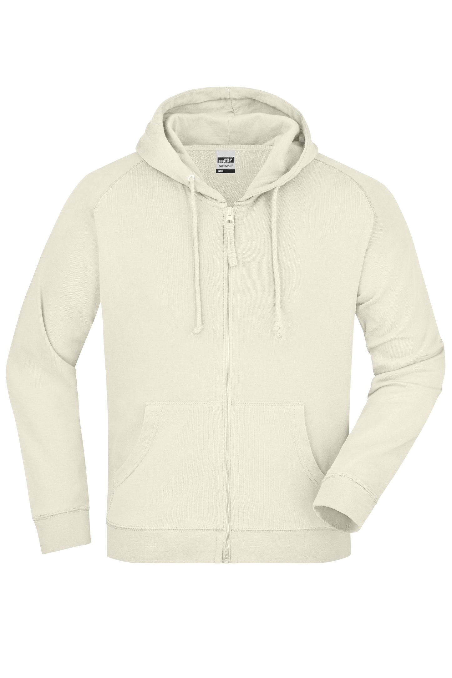 JN059 - Hooded Jacket in stone Größe S von Daiber
