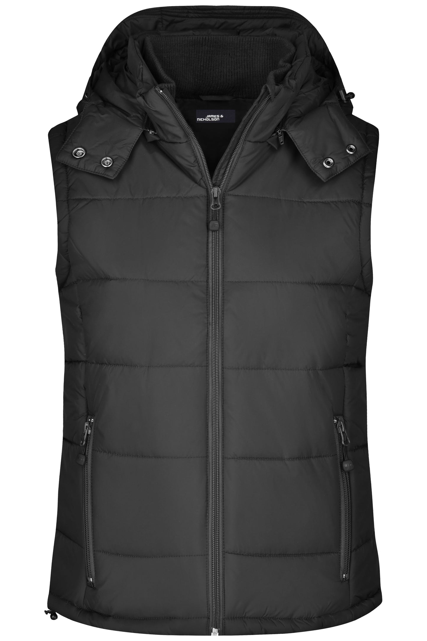 JN1005 - Ladies' Padded Vest in black Größe S von Daiber