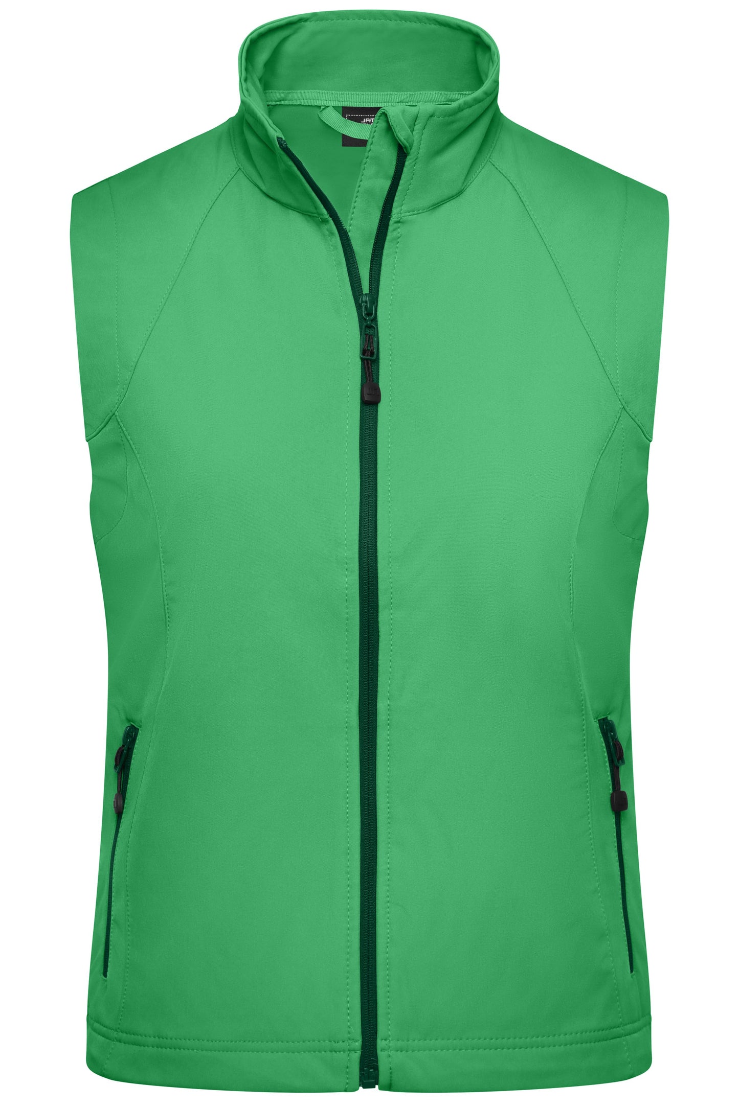JN1023 - Ladies' Softshell Vest in green Größe S von Daiber