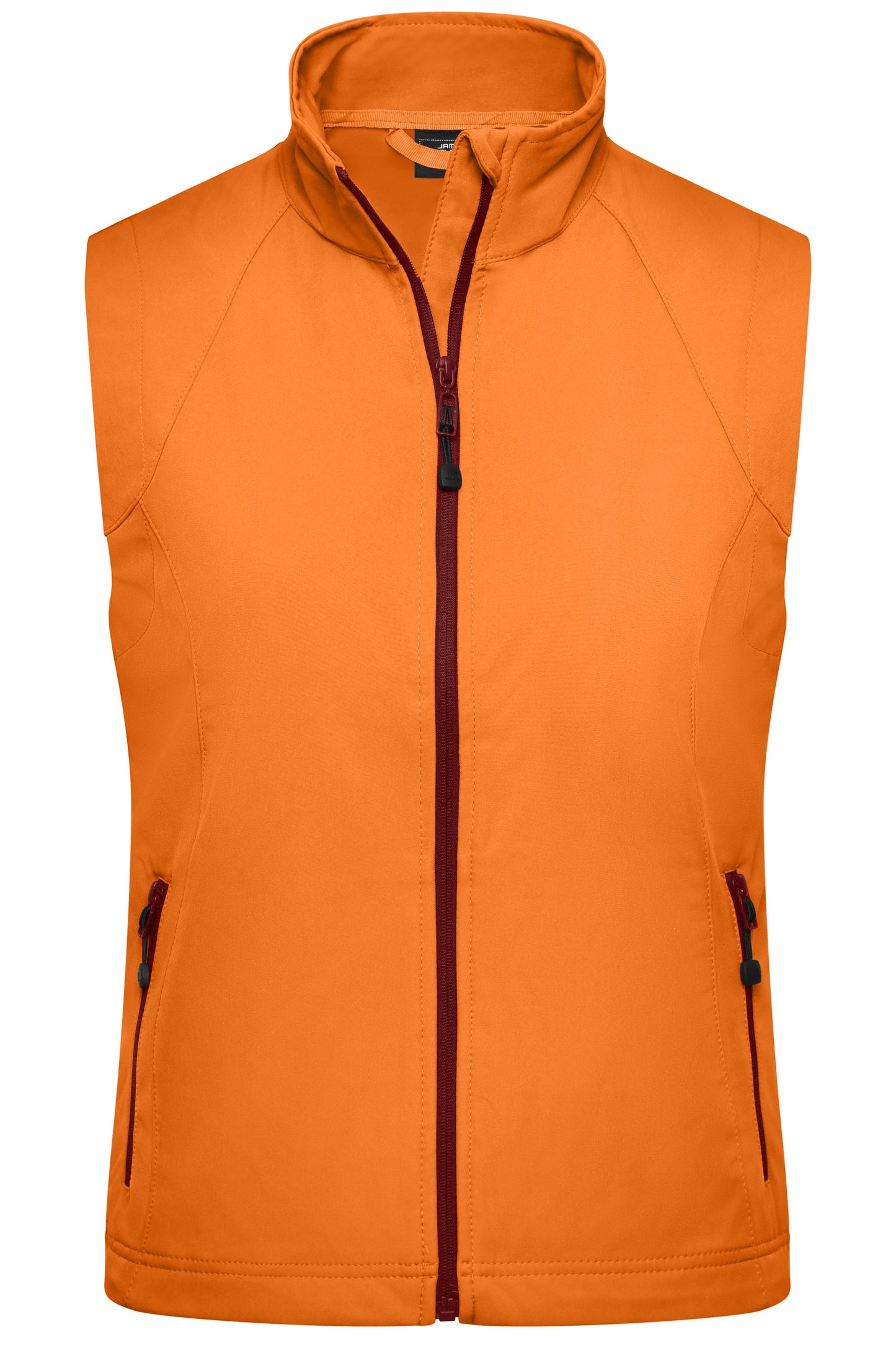 JN1023 - Ladies' Softshell Vest in orange Größe S von Daiber