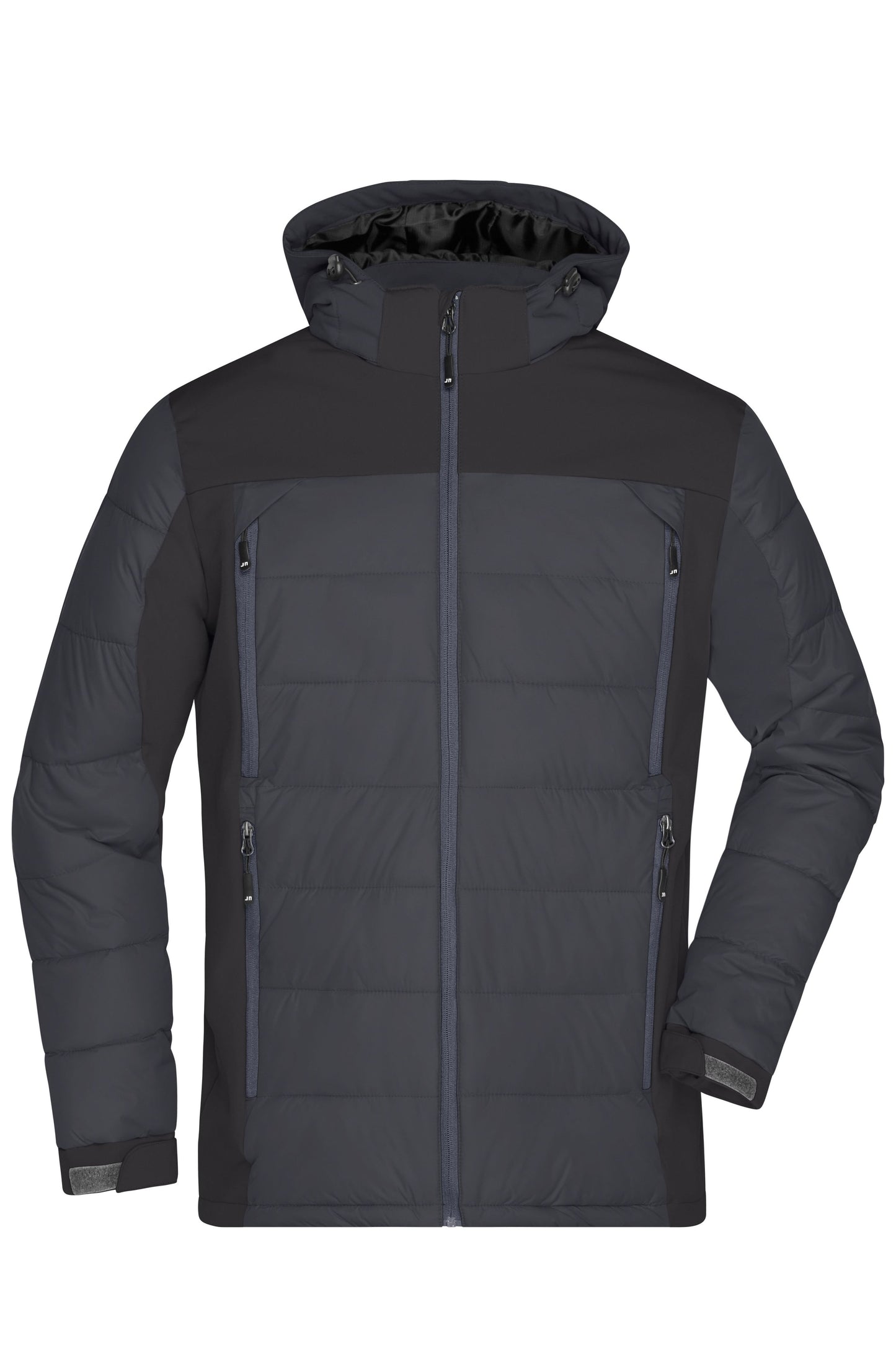 JN1050 - Men's Outdoor Hybrid Jacket in black Größe S von Daiber