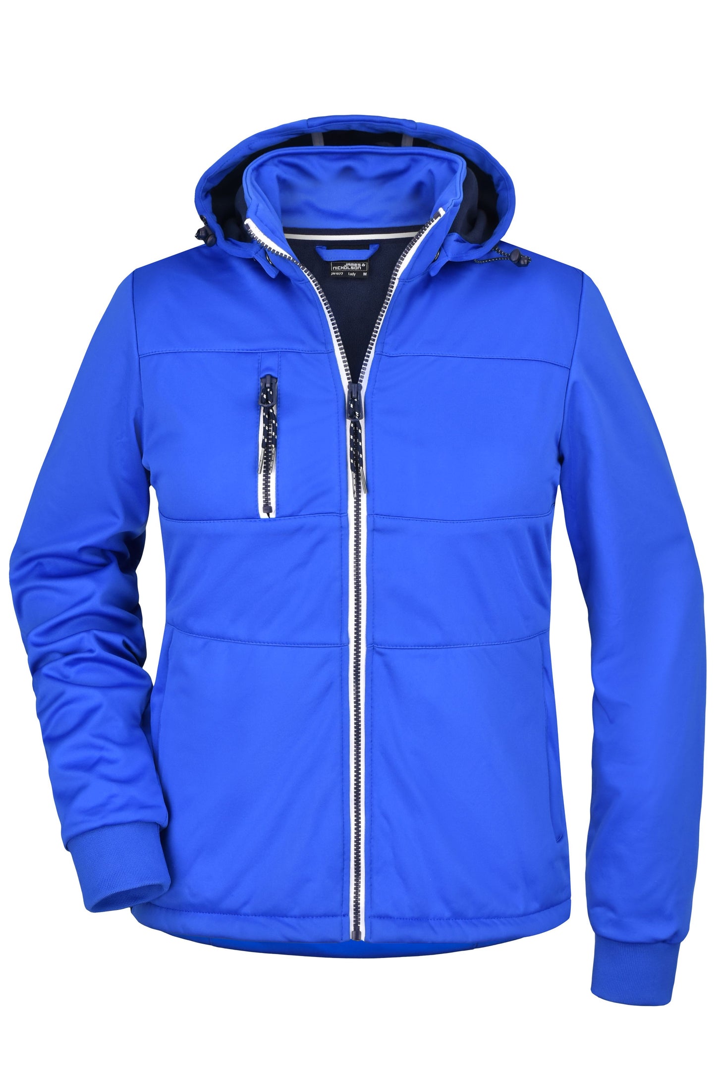 JN1077 - Ladies' Maritime Jacket in nautic-blue/navy/white Größe S von Daiber