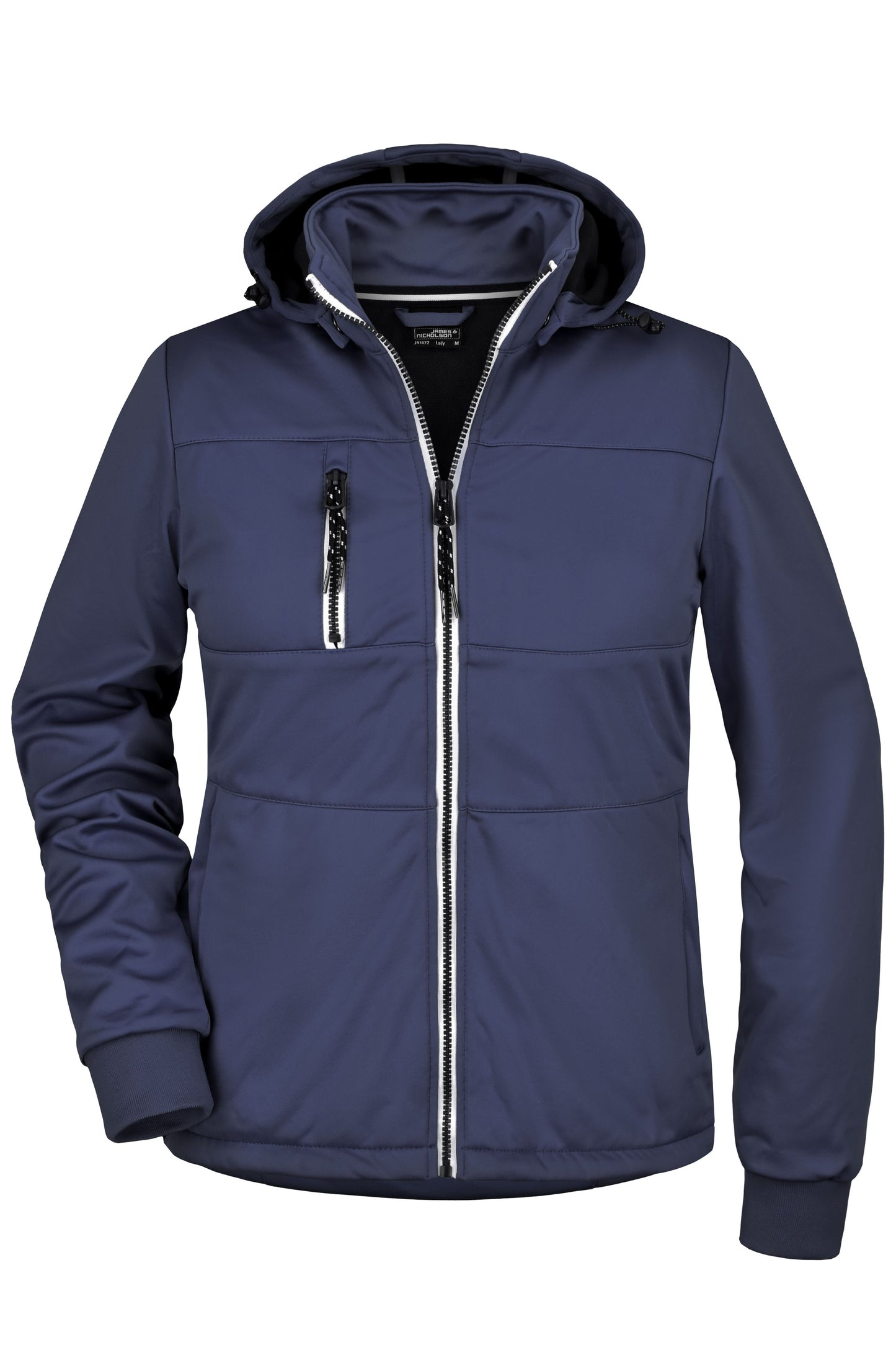 JN1077 - Ladies' Maritime Jacket in navy/navy/white Größe S von Daiber