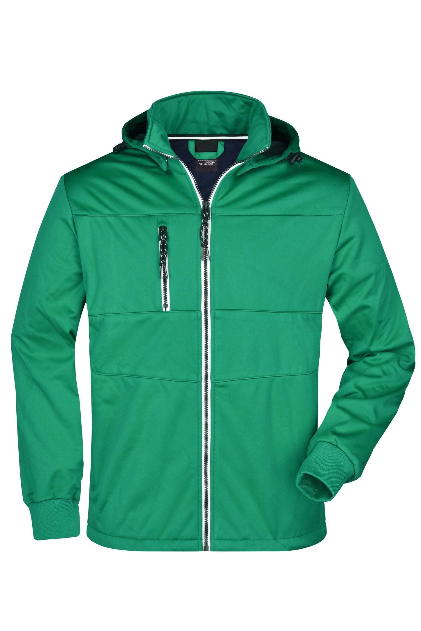 JN1078 - Men's Maritime Jacket in irish-green/navy/white Größe S von Daiber