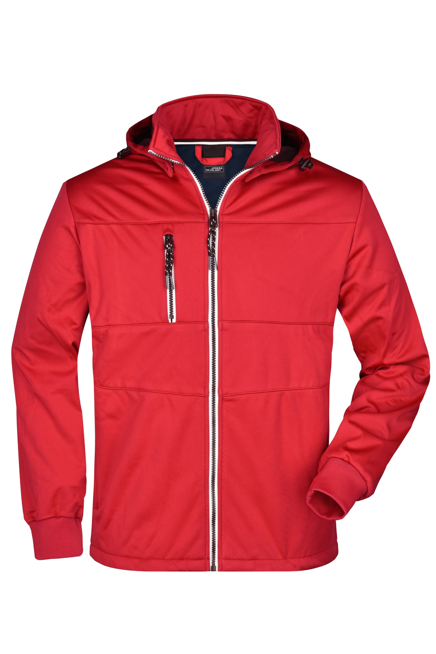JN1078 - Men's Maritime Jacket in red/navy/white Größe S von Daiber
