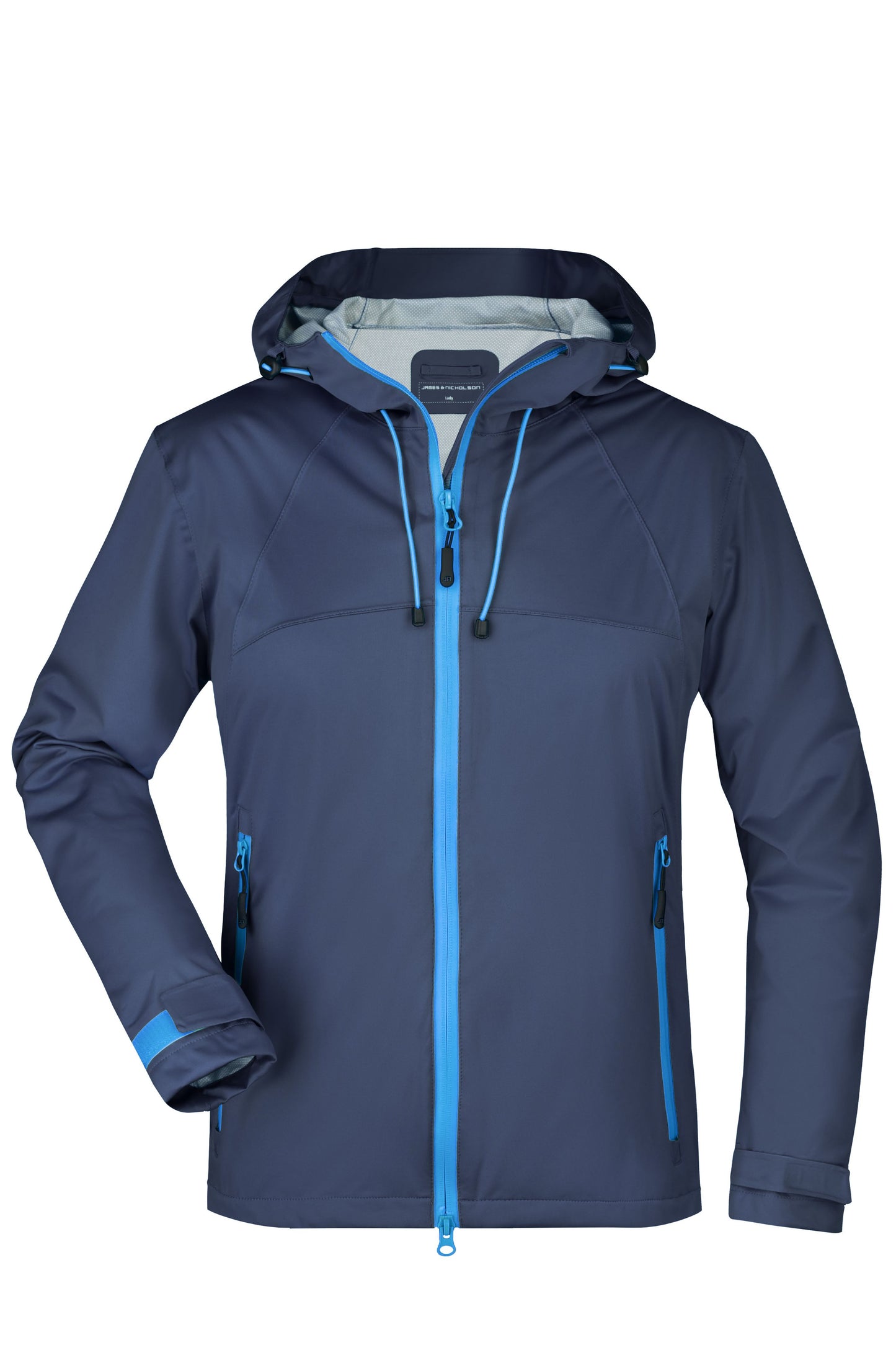 JN1097 - Ladies' Outdoor Jacket in navy/cobalt Größe S von Daiber
