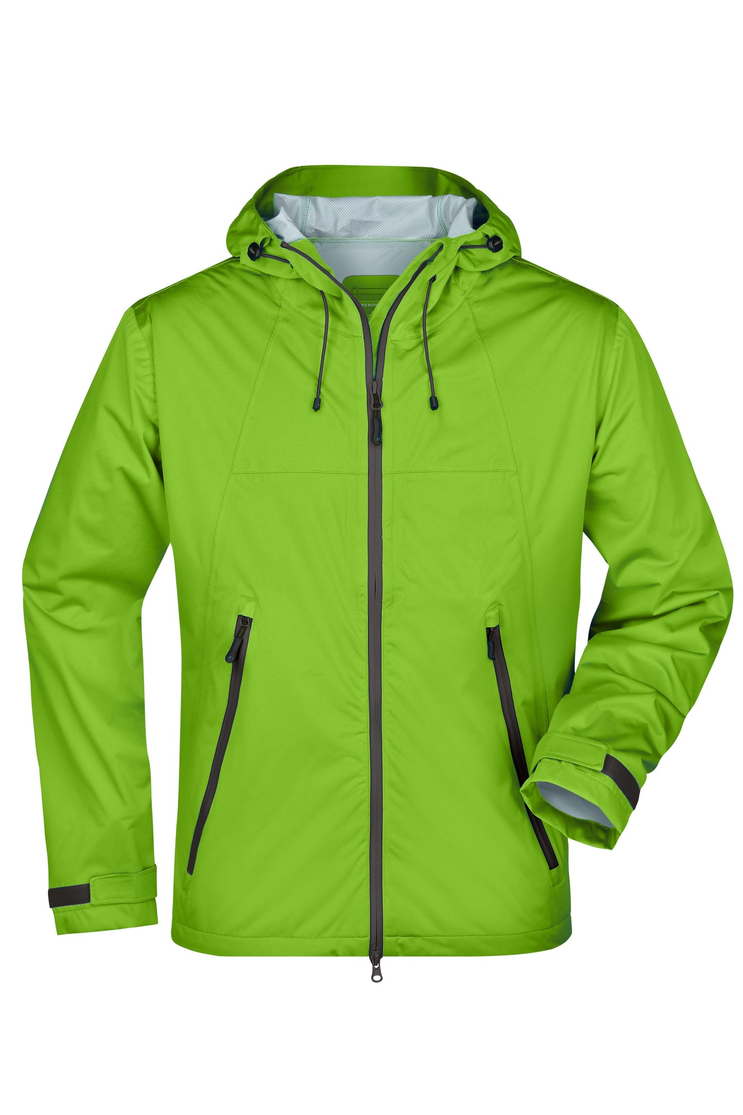 JN1098 - Men's Outdoor Jacket in spring-green/iron-grey Größe S von Daiber