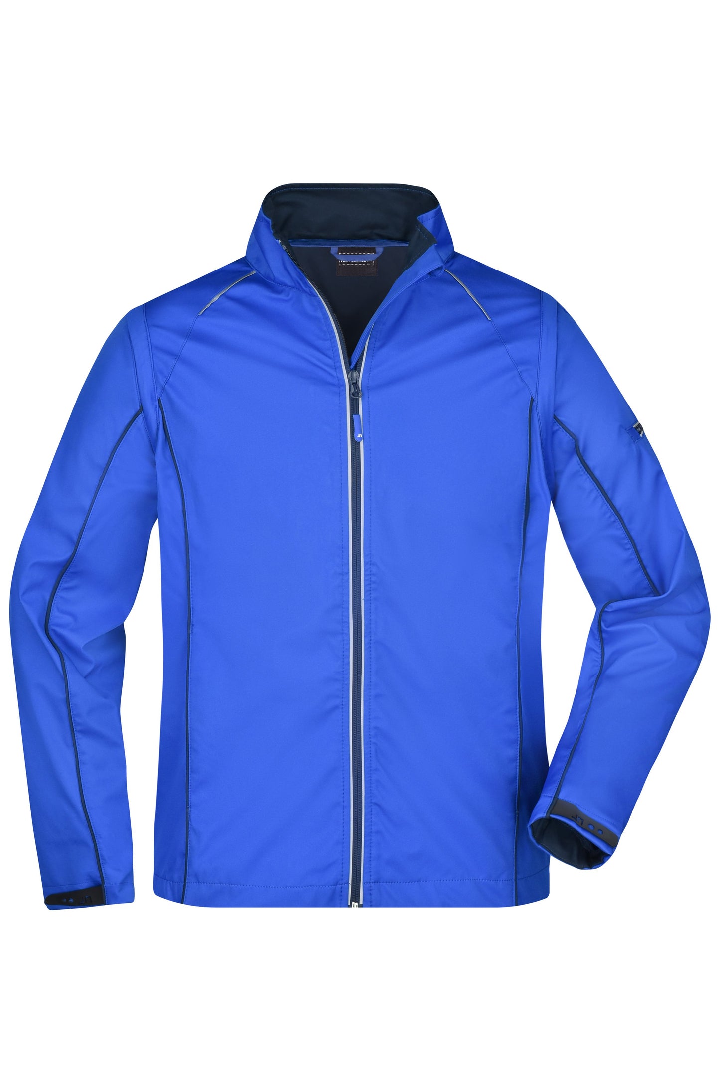 JN1122 - Men's Zip-Off Softshell Jacket in nautic-blue/navy Größe S von Daiber
