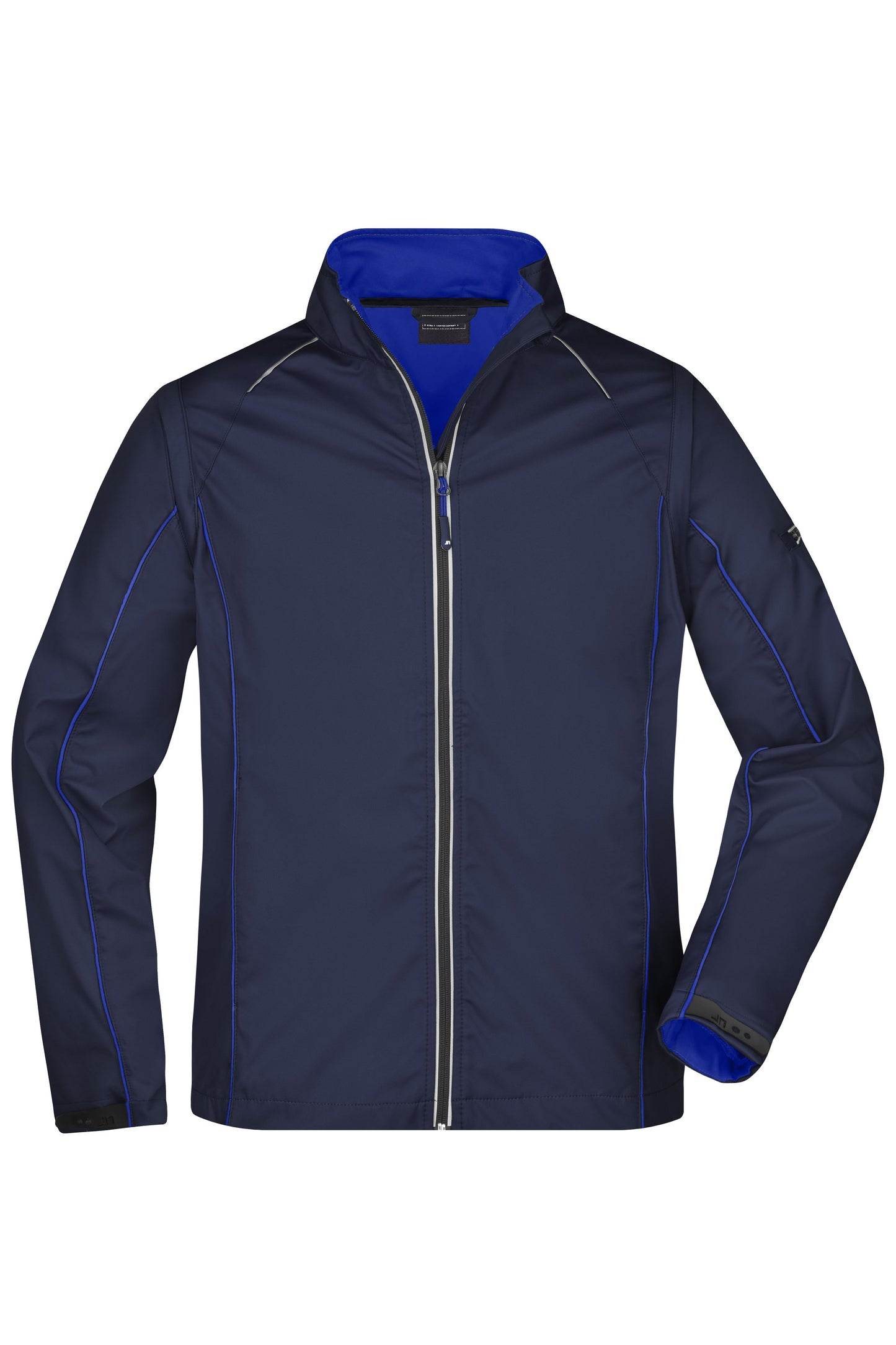 JN1122 - Men's Zip-Off Softshell Jacket in navy/royal Größe S von Daiber