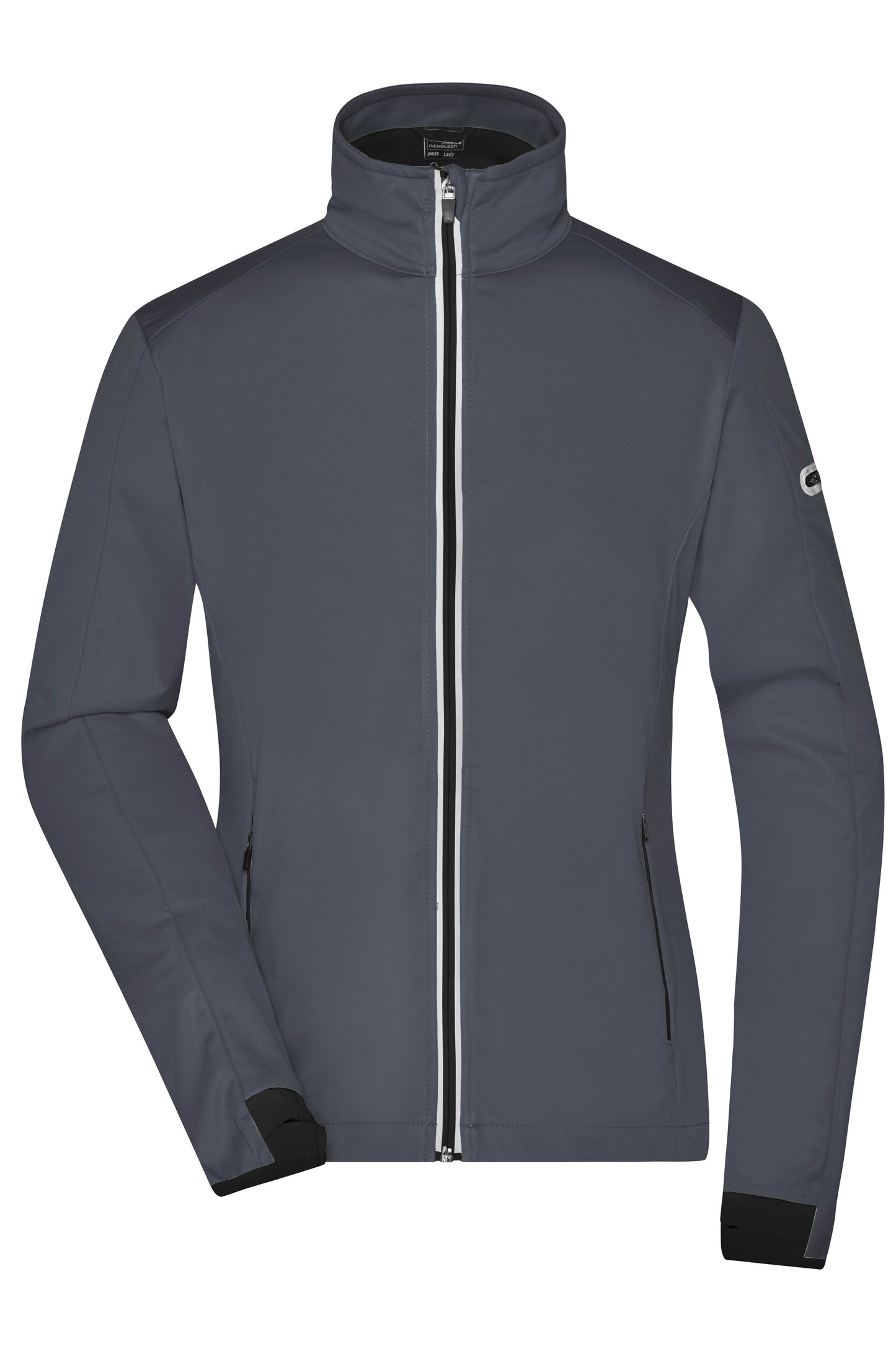 JN1125 - Ladies' Sports Softshell Jacket in titan/black Größe S von Daiber