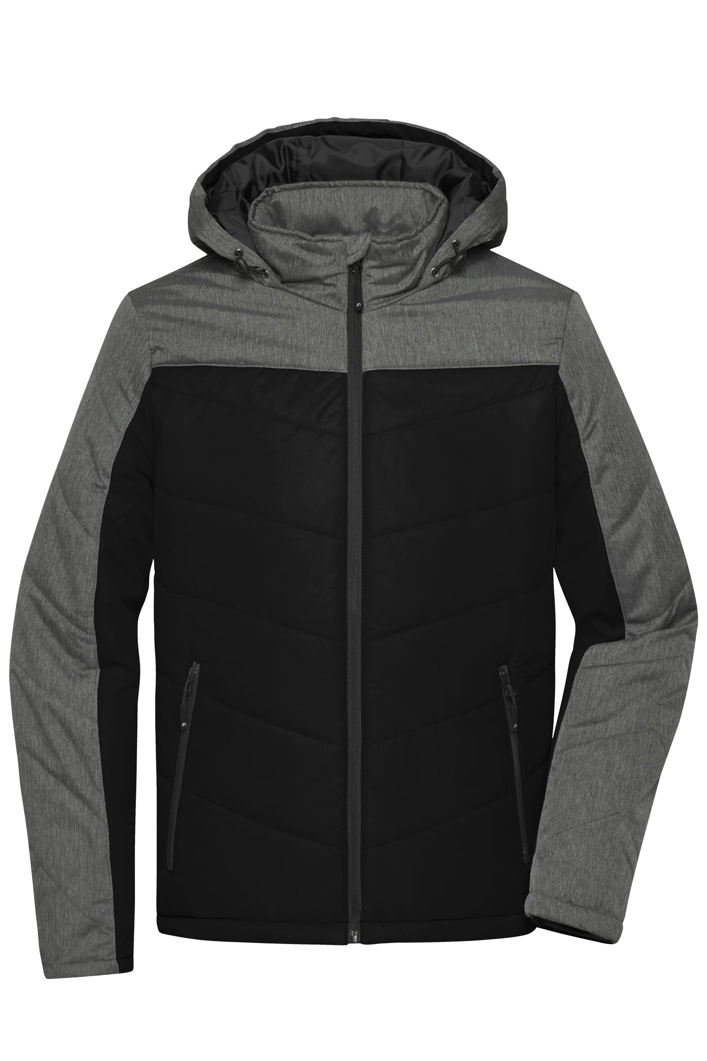 JN1134 - Men's Winter Jacket in black/anthracite-melange Größe S von Daiber