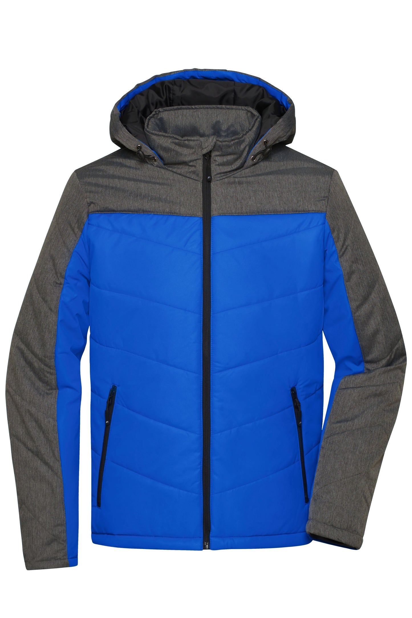 JN1134 - Men's Winter Jacket in royal/anthracite-melange Größe S von Daiber