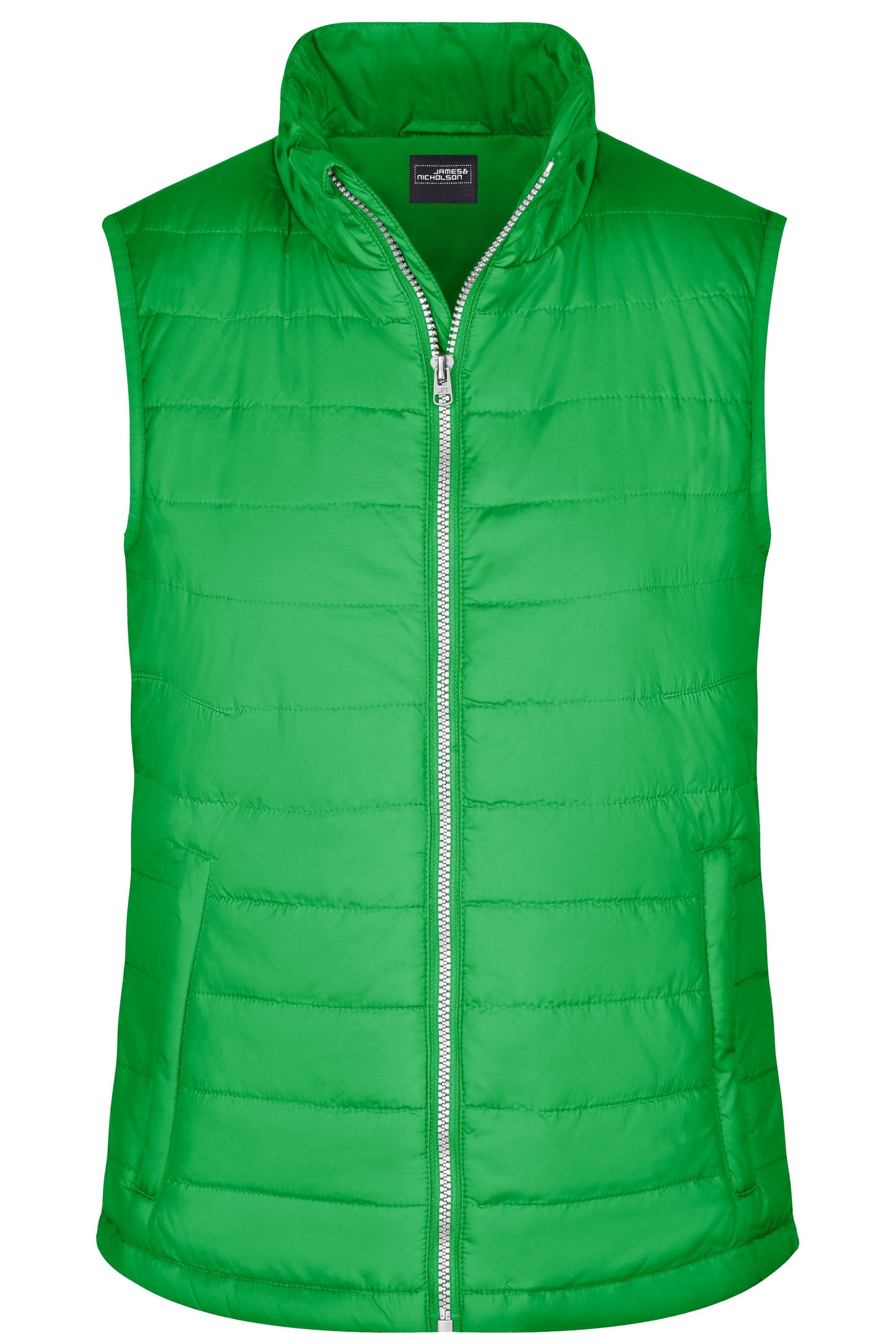JN1135 - Ladies' Padded Vest in green Größe S von Daiber