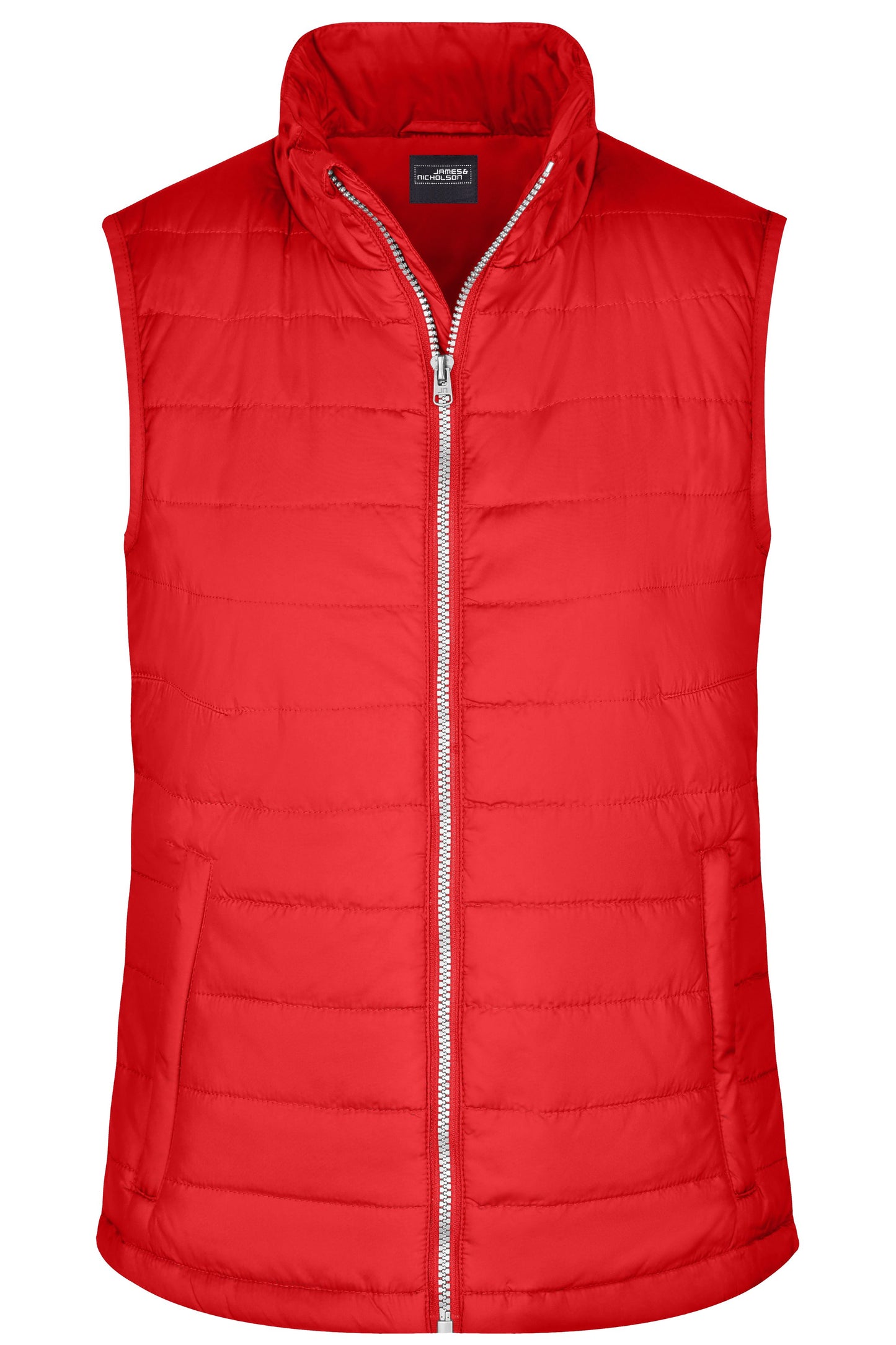 JN1135 - Ladies' Padded Vest in red Größe S von Daiber