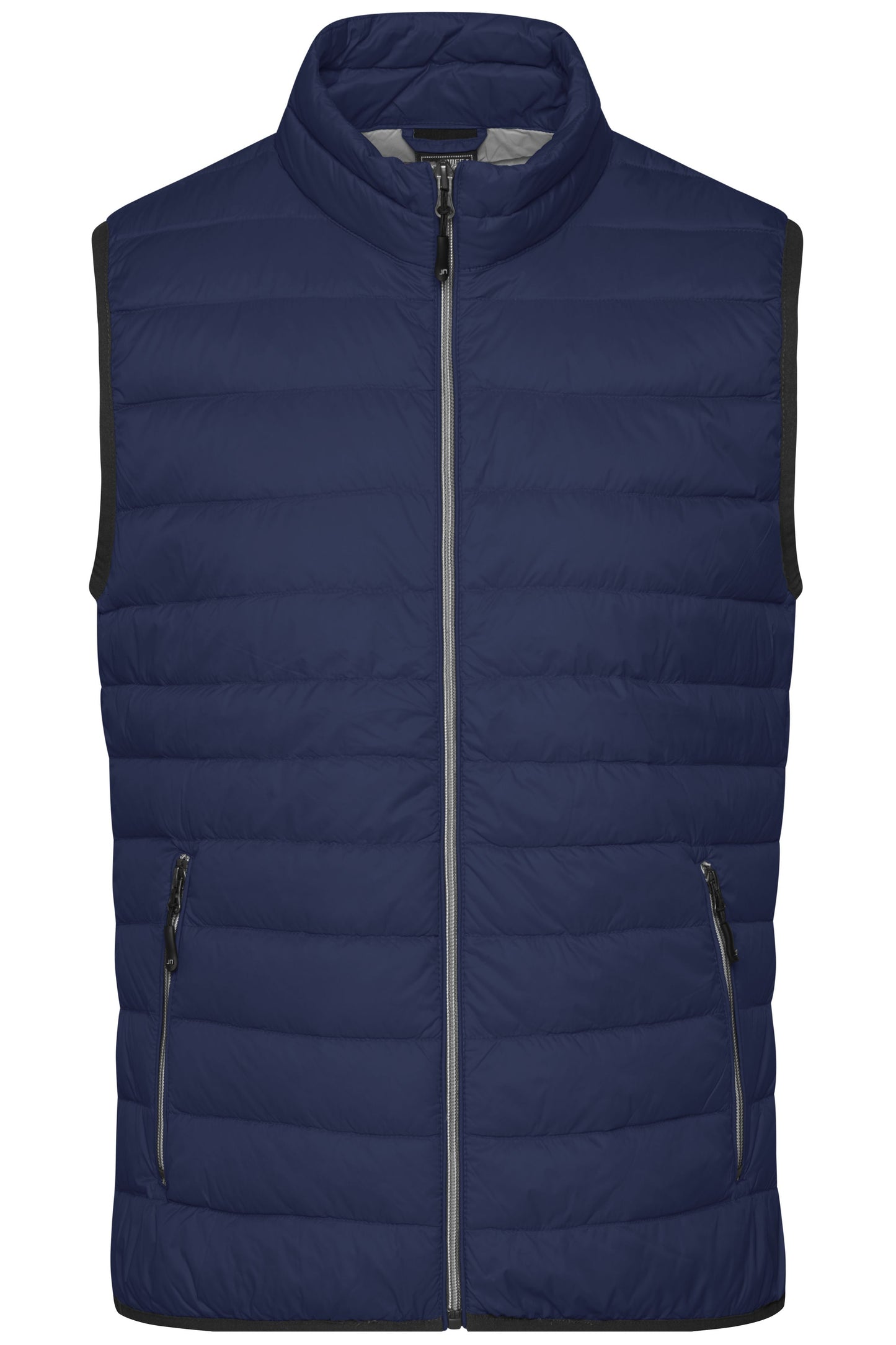JN1138 - Men's Down Vest in navy/silver Größe S von Daiber