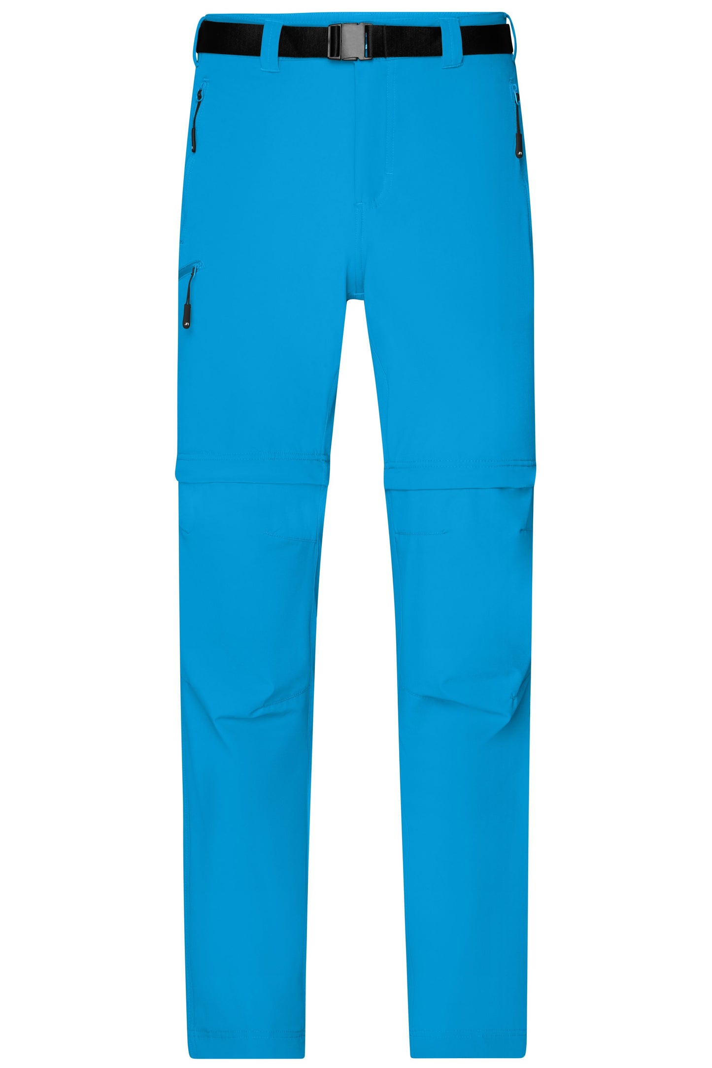 JN1202 - Men's Zip-Off Trekking Pants in bright-blue Größe S von Daiber
