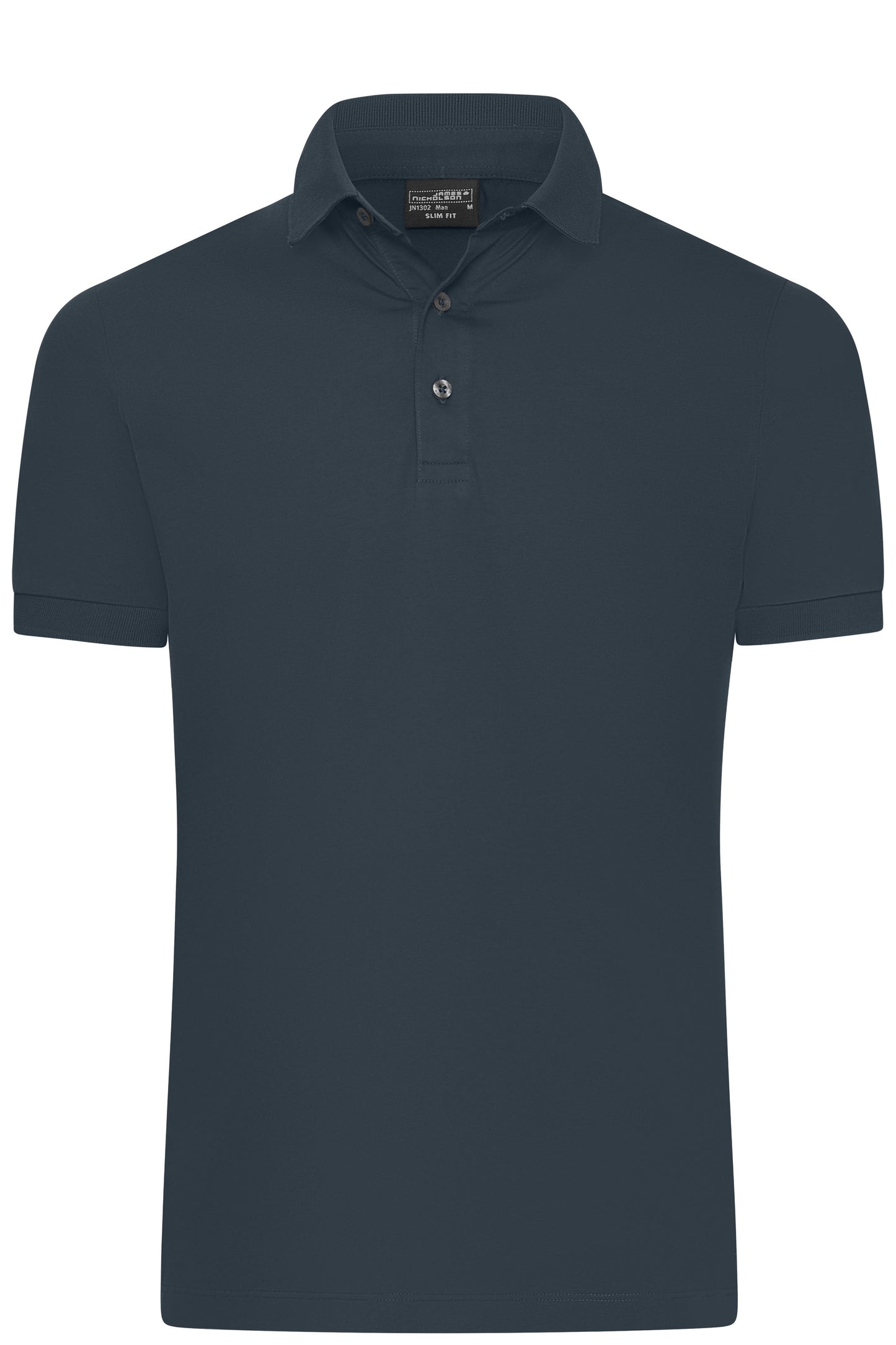 JN1302 - Men's Mercerised Polo Slim Fit in graphite Größe S von Daiber