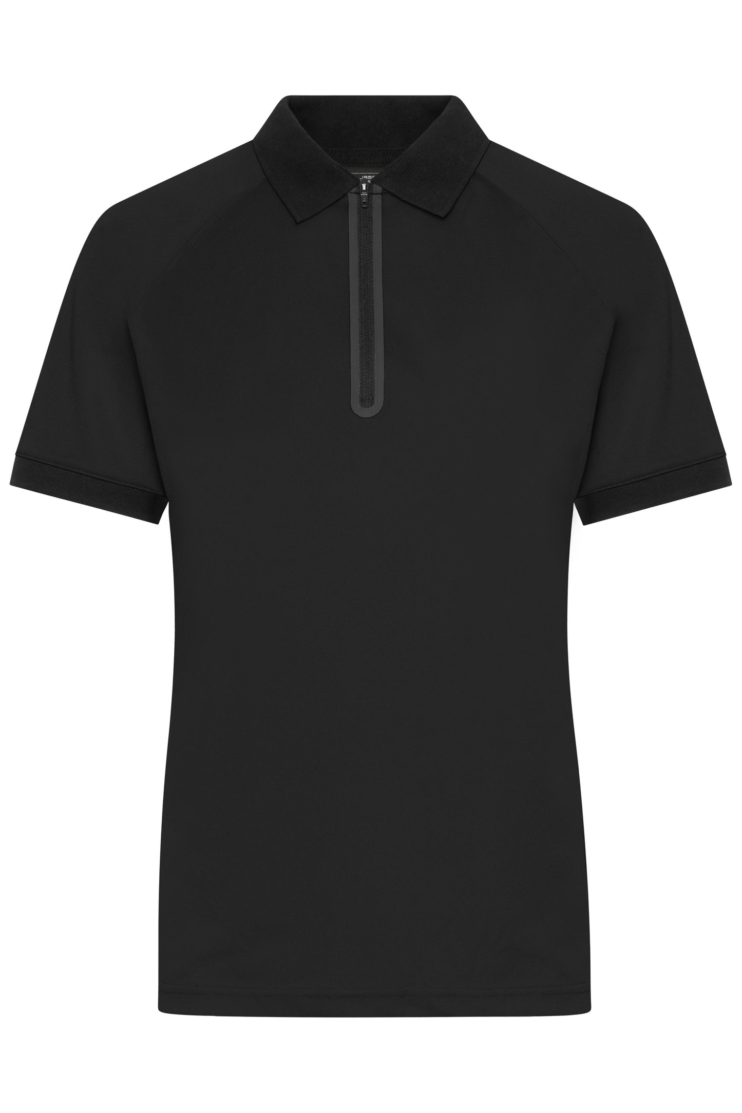 JN1307 - Ladies' Zip-Polo in black/black Größe XS von Daiber