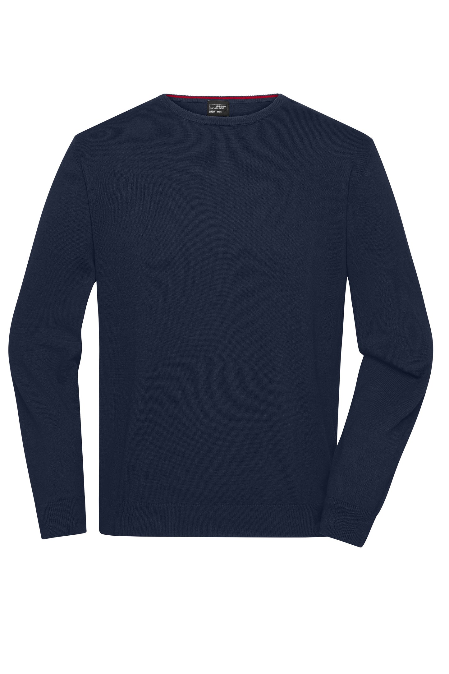 JN1314 - Men's Round-Neck Pullover in navy Größe S von Daiber