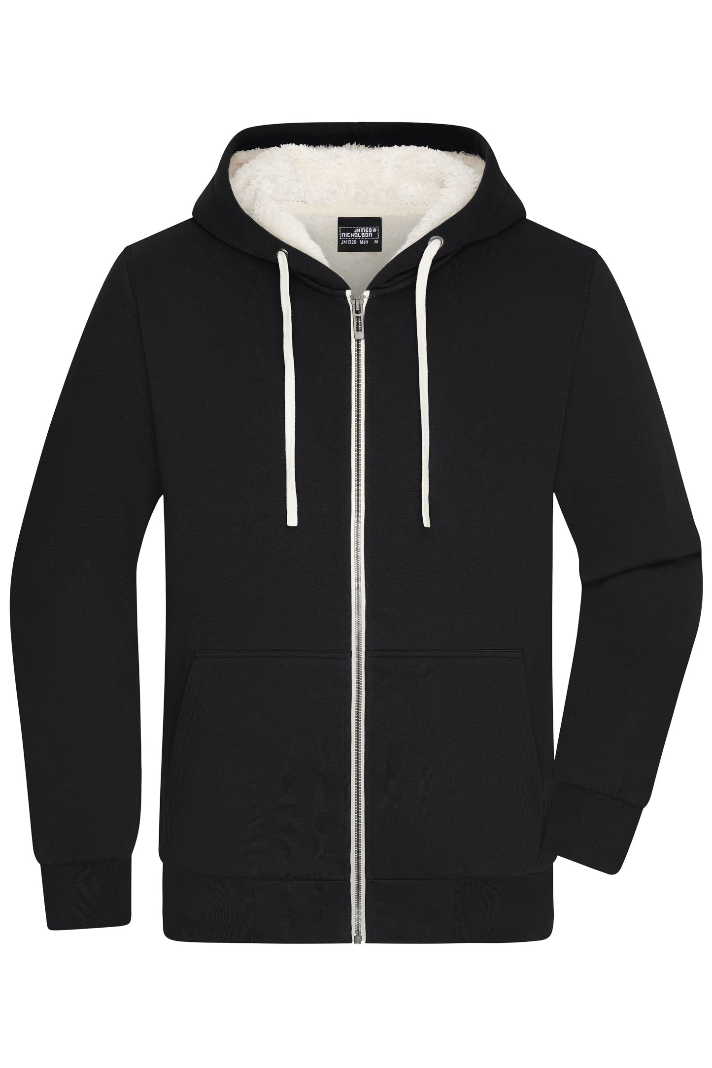 JN1320 - Men's Doubleface Jacket in black/nature Größe S von Daiber