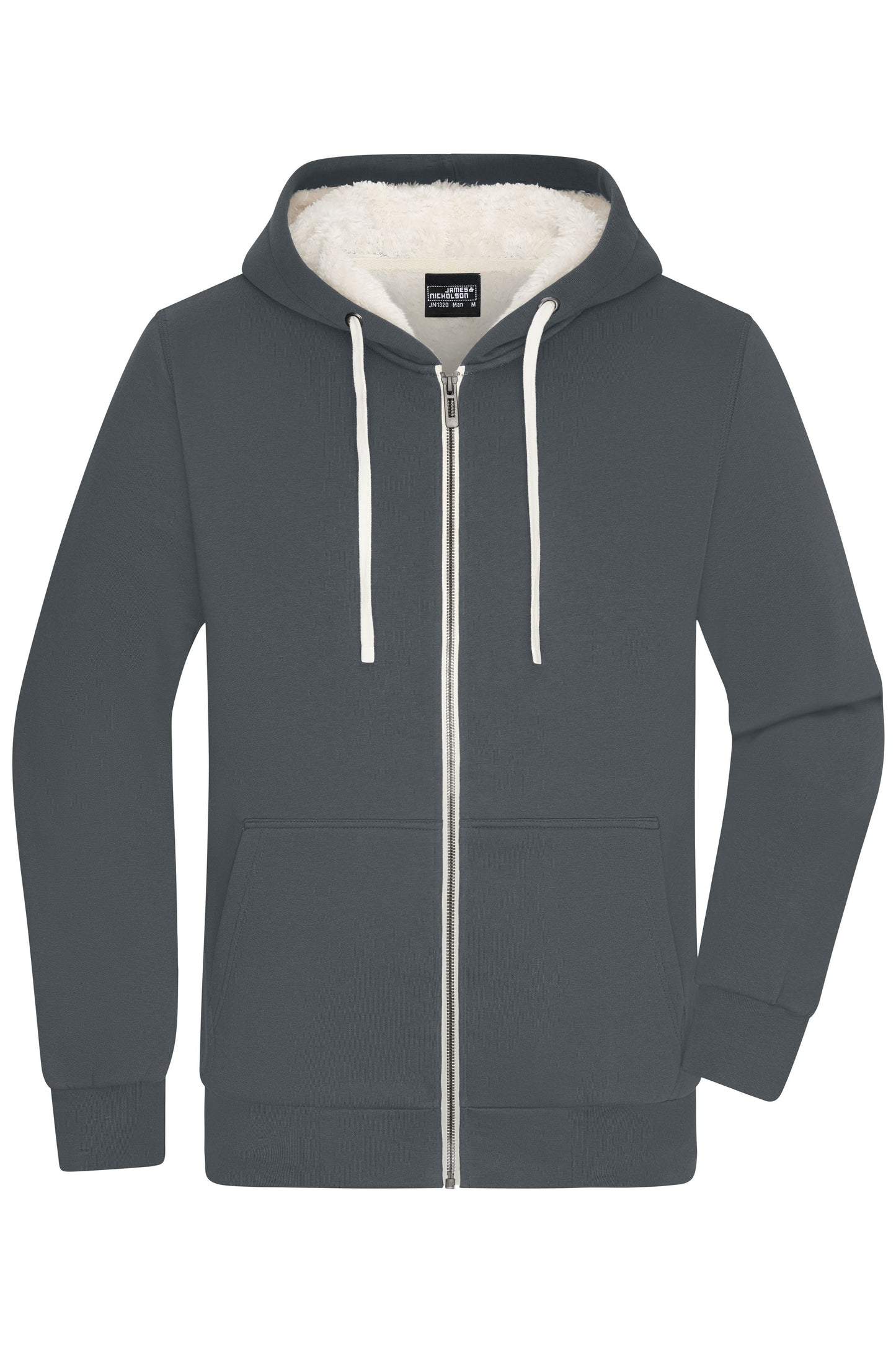 JN1320 - Men's Doubleface Jacket in graphite/nature Größe S von Daiber