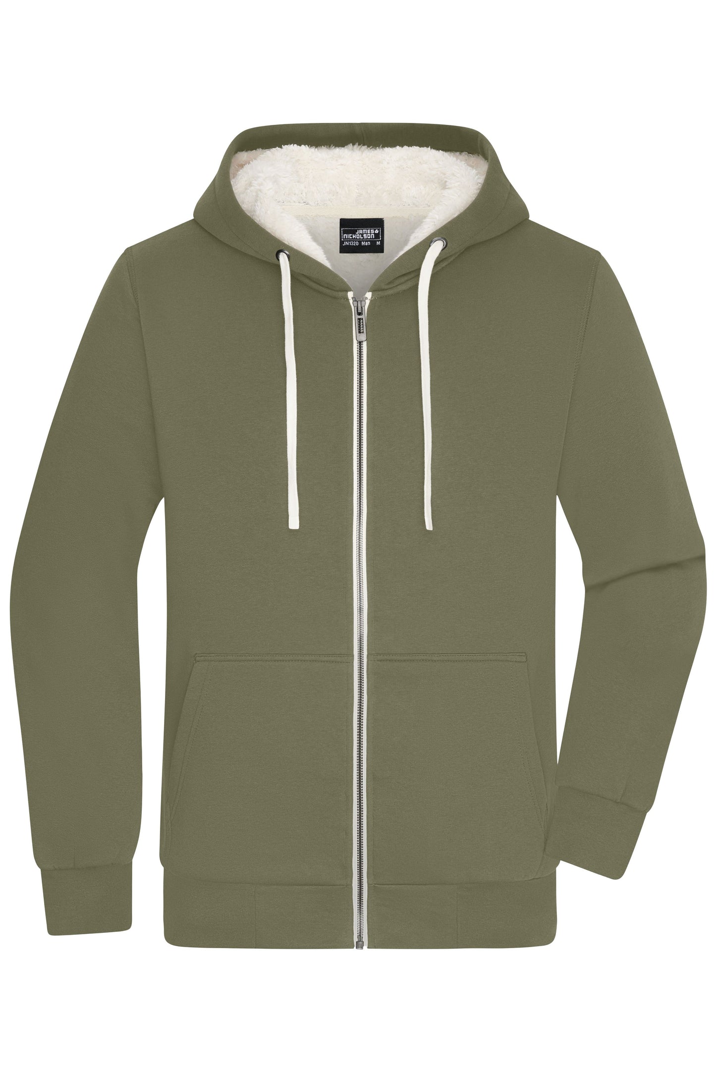 JN1320 - Men's Doubleface Jacket in olive/nature Größe S von Daiber