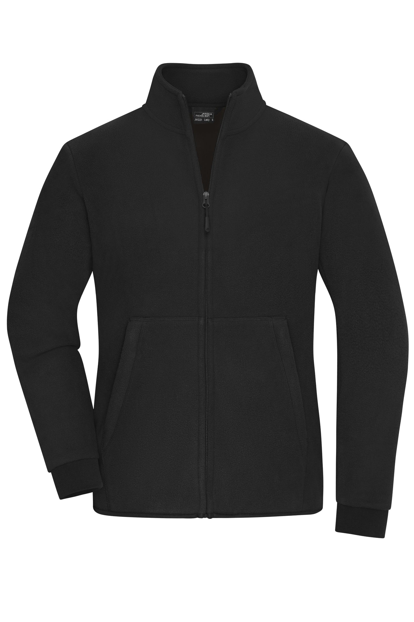JN1321 - Ladies' Bonded Fleece Jacket in black/dark-grey Größe XS von Daiber