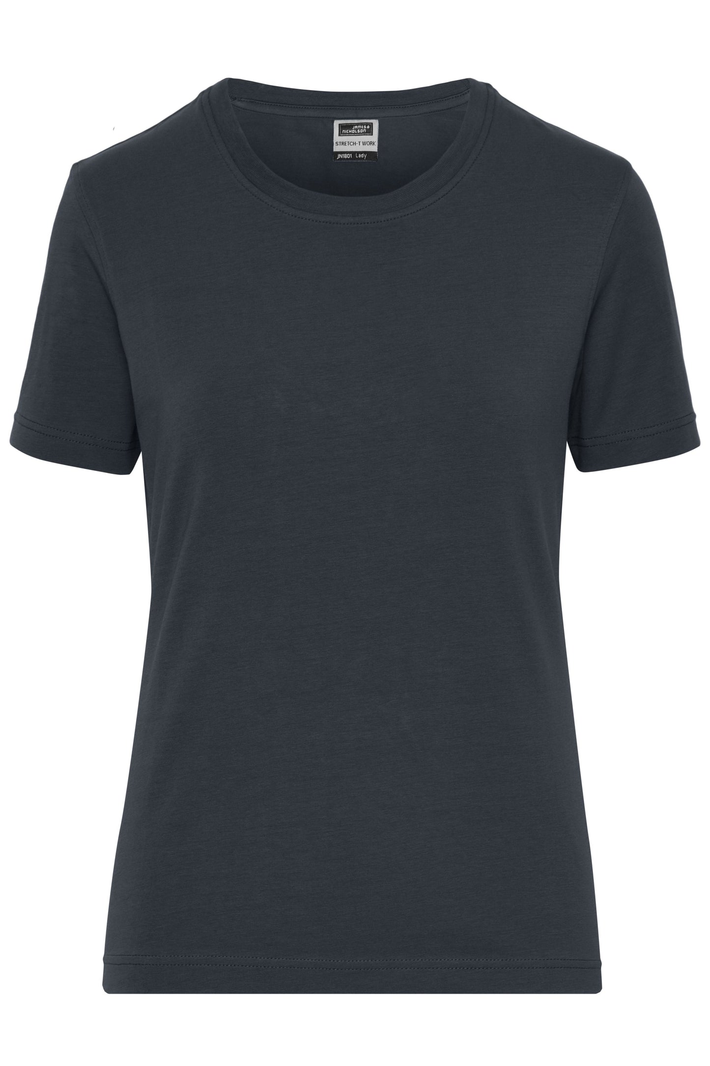 JN1801 - Ladies' BIO Stretch-T Work - SOLID - in carbon Größe XS von Daiber