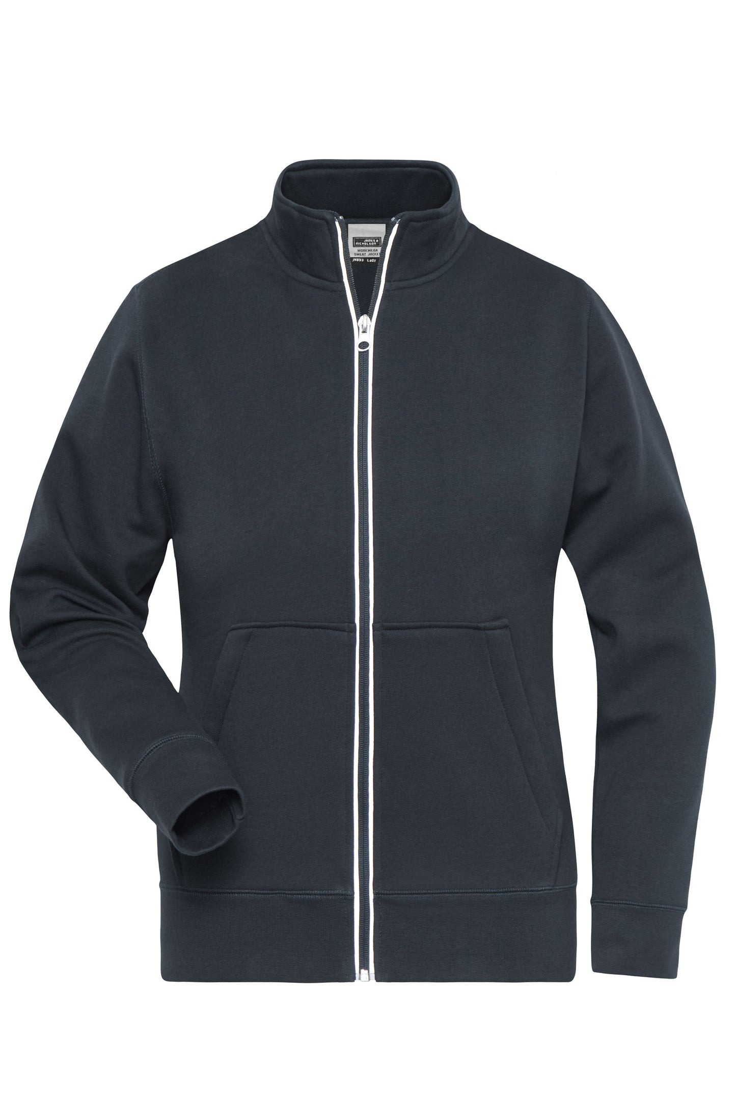 JN1809 - Ladies' Doubleface Work Jacket - SOLID - in carbon Größe XS von Daiber