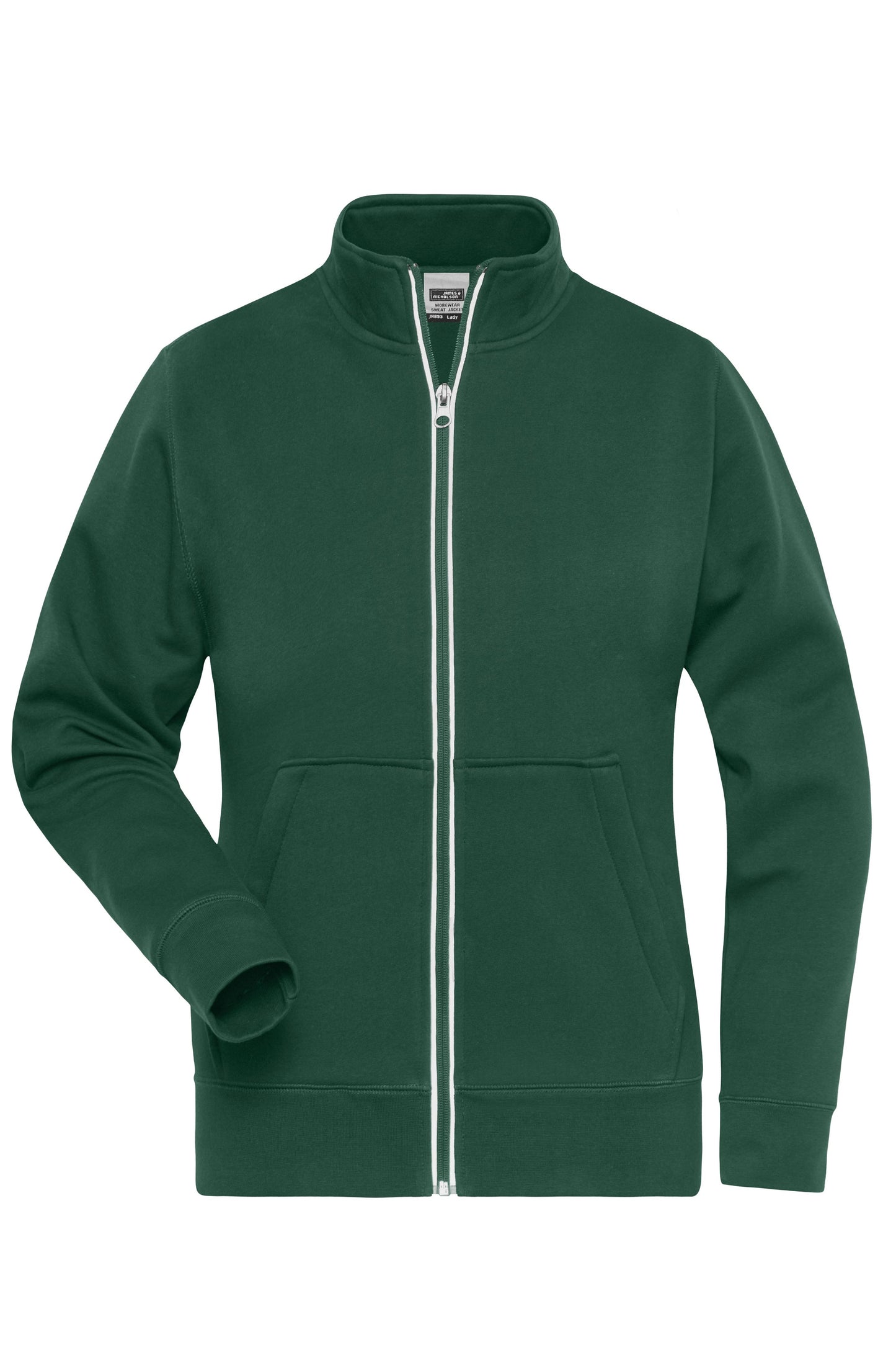 JN1809 - Ladies' Doubleface Work Jacket - SOLID - in dark-green Größe XS von Daiber