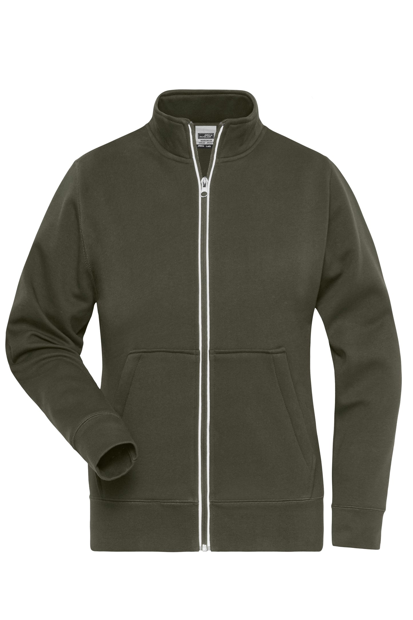 JN1809 - Ladies' Doubleface Work Jacket - SOLID - in olive Größe XS von Daiber
