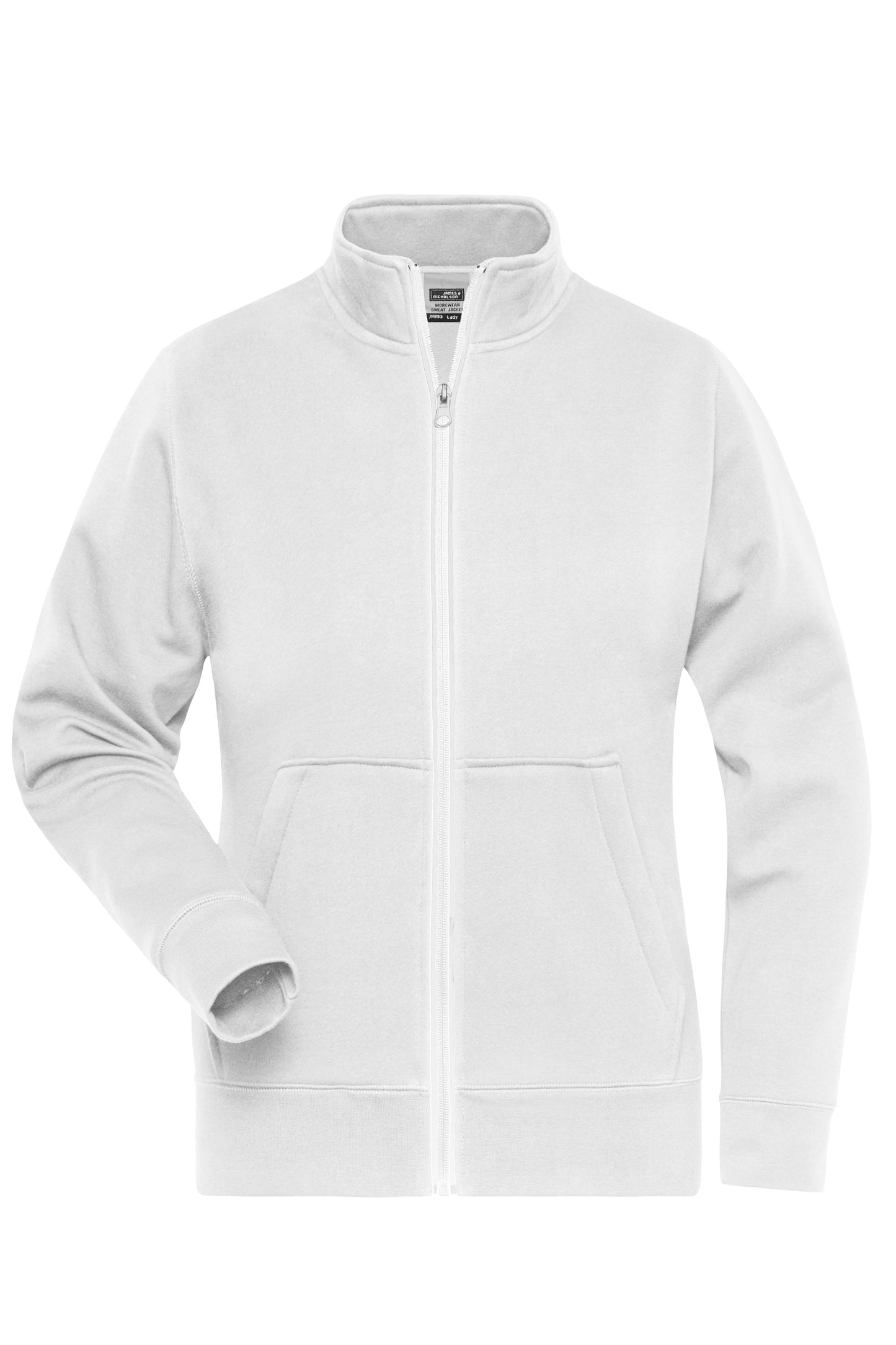 JN1809 - Ladies' Doubleface Work Jacket - SOLID - in white Größe XS von Daiber