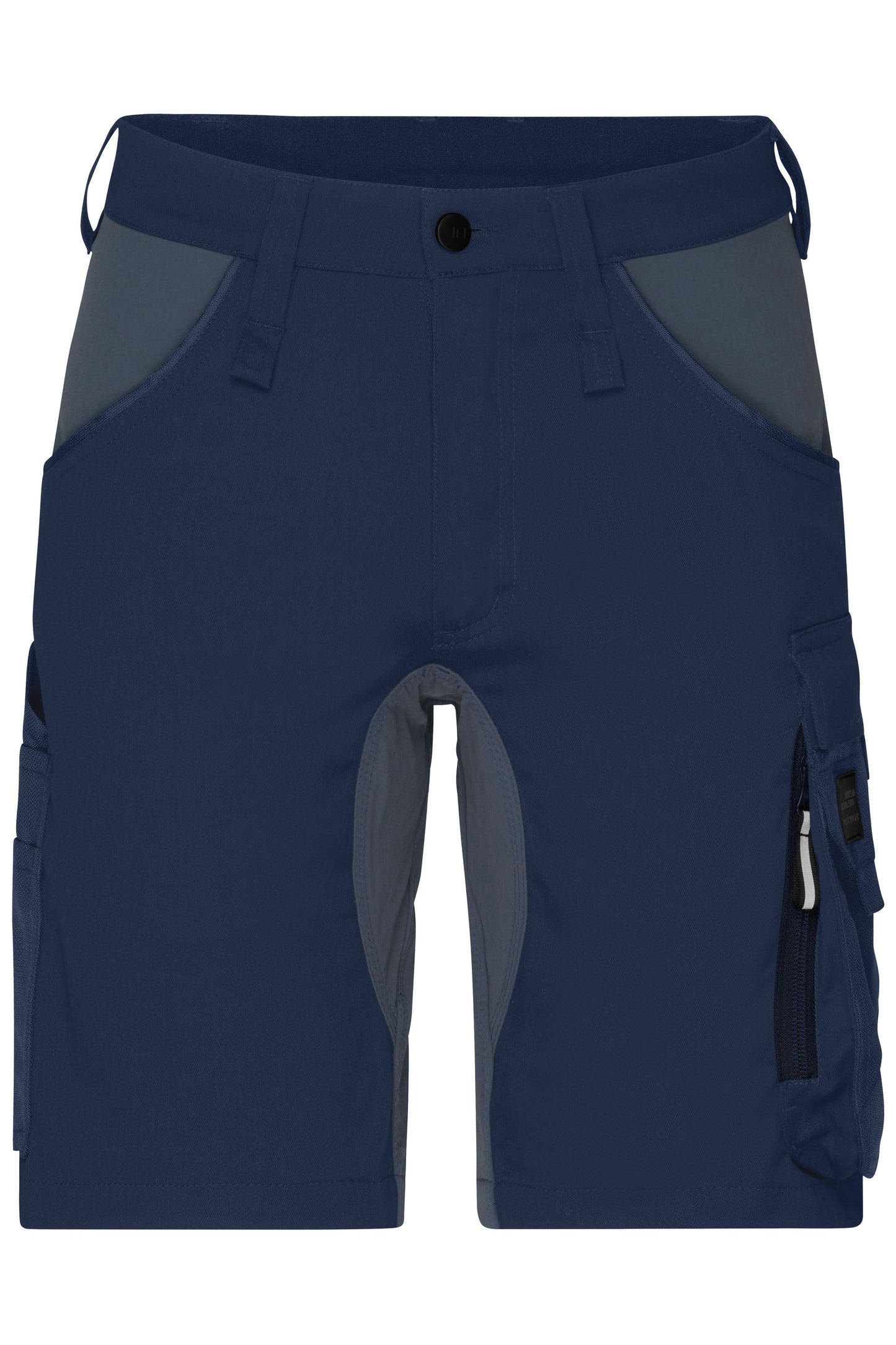 JN1811 - Workwear Stretch-Bermuda Slim Line in navy/carbon Größe 42 von Daiber
