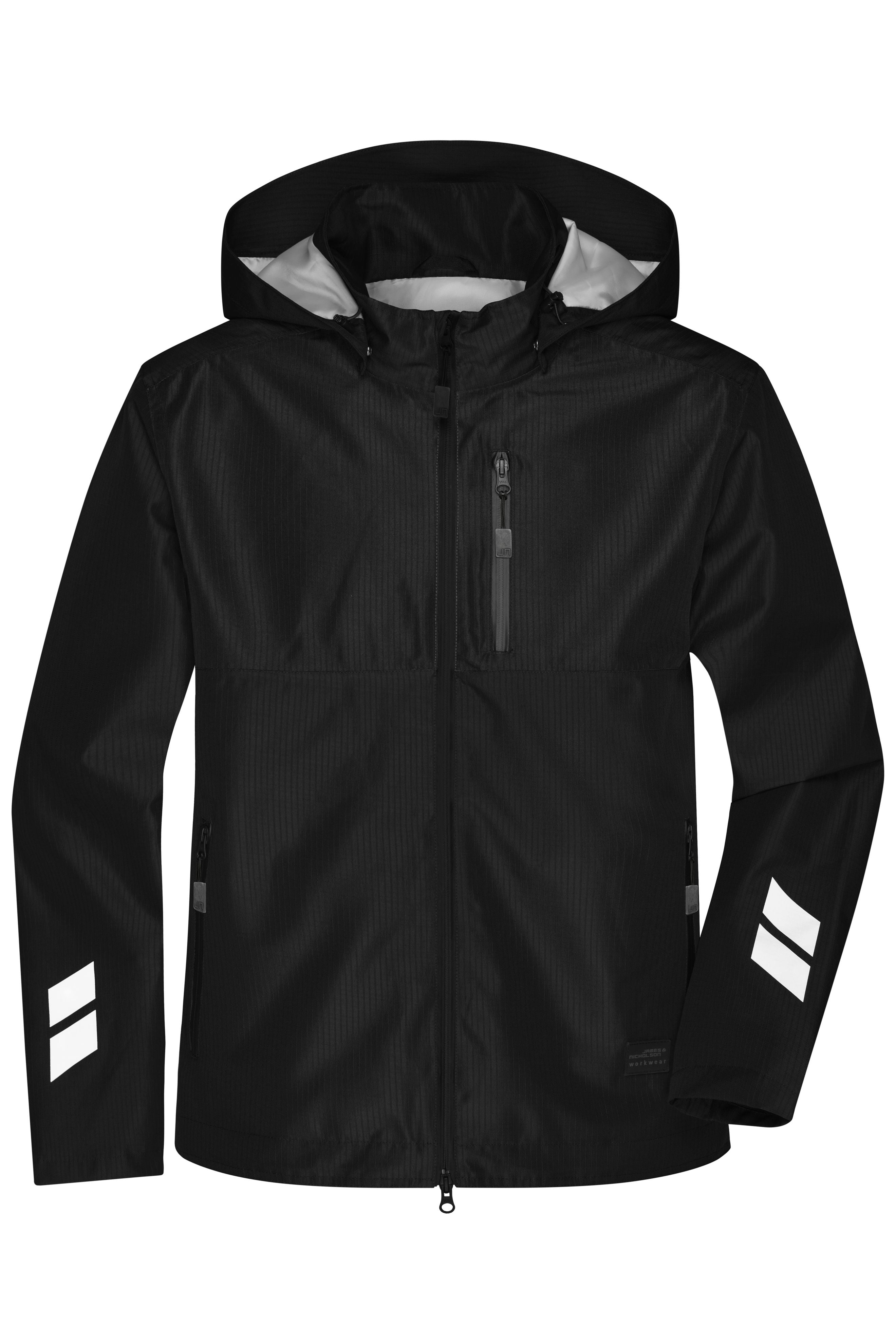 JN1814 - Hardshell Workwear Jacket in black/black Größe XS von Daiber