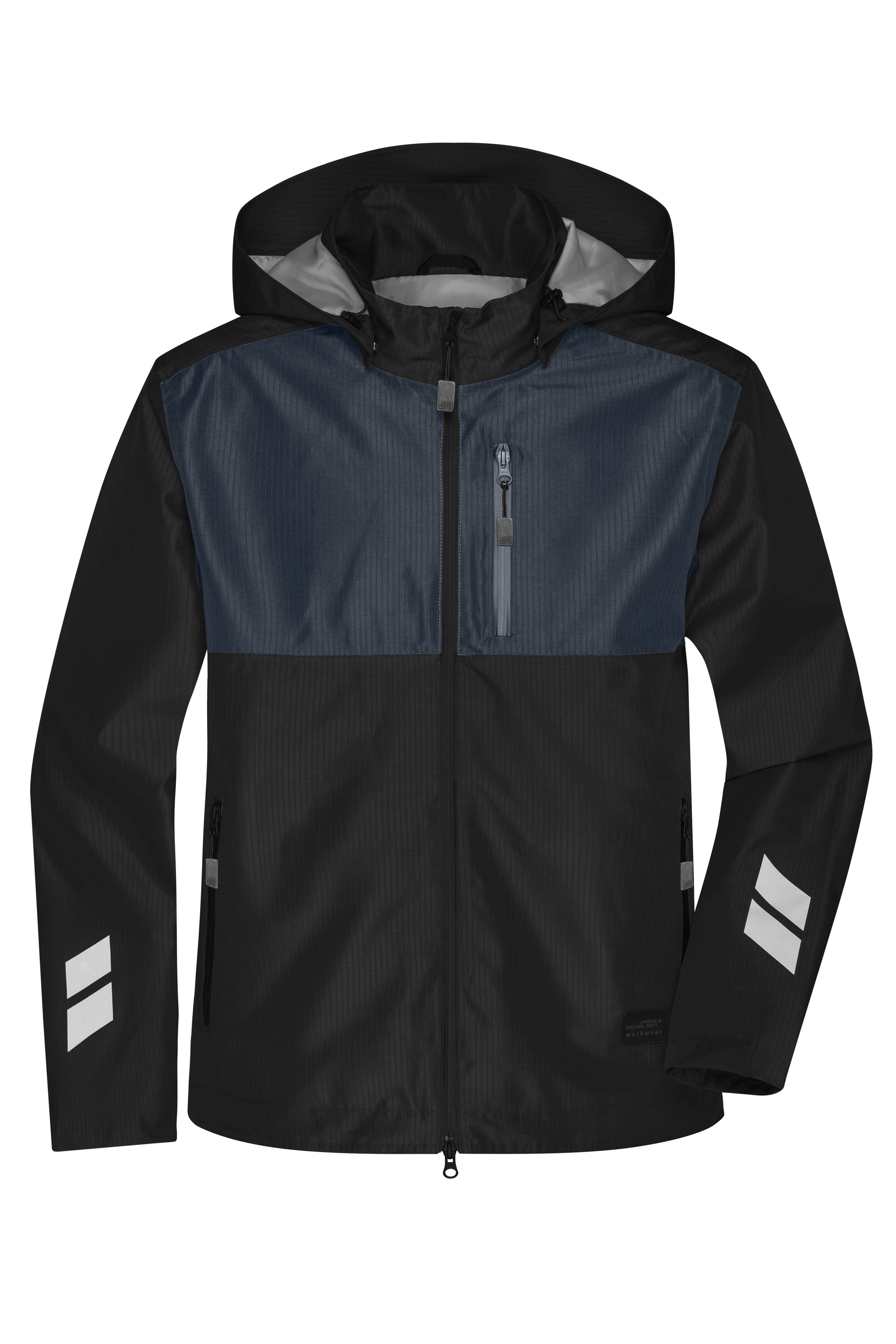 JN1814 - Hardshell Workwear Jacket in black/carbon Größe XS von Daiber