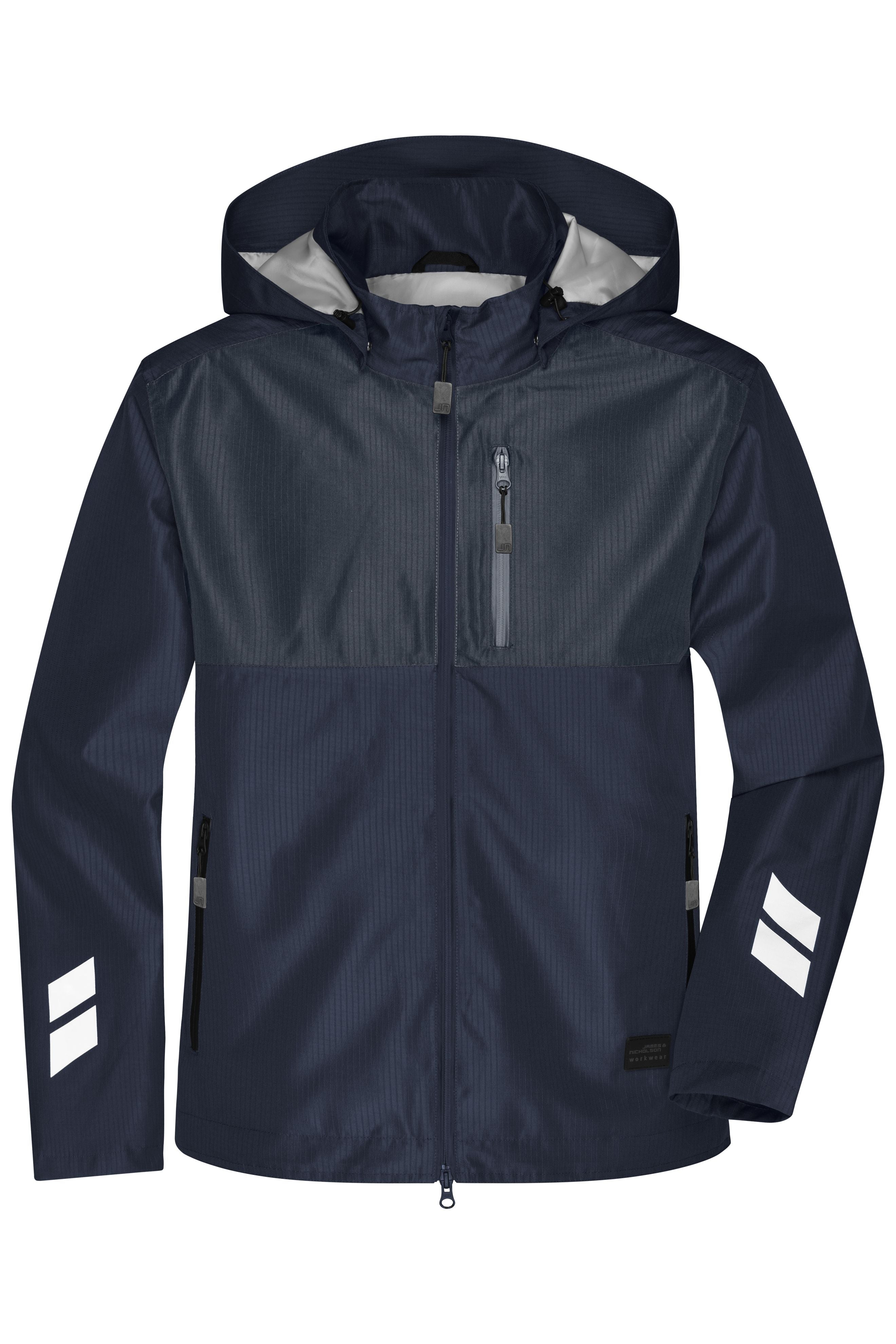 JN1814 - Hardshell Workwear Jacket in navy/carbon Größe XS von Daiber